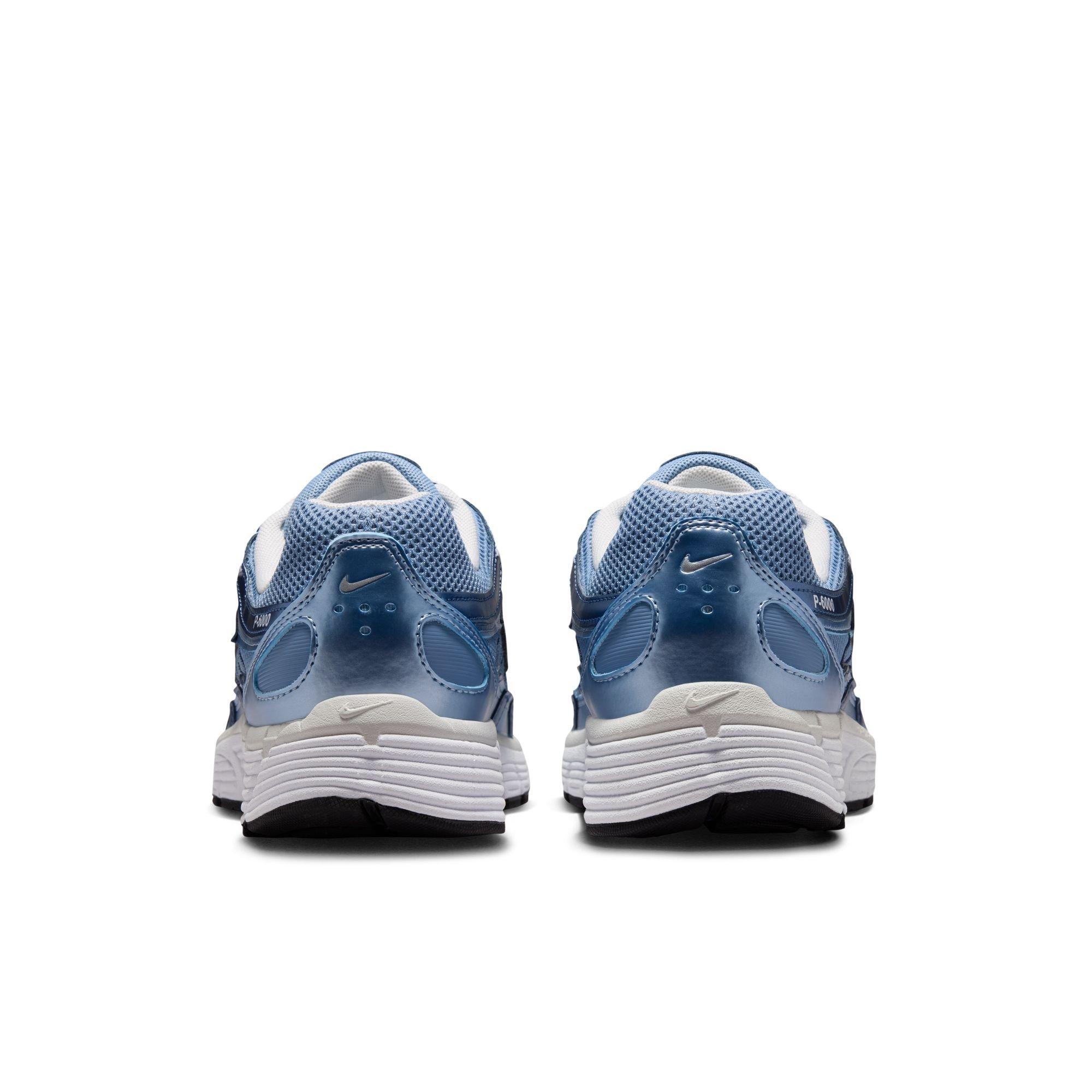 Nike P-6000 "Work Blue/Metallic Silver/Hydrogen Blue" Women's Shoe - BLUE/SILVER/NAVY