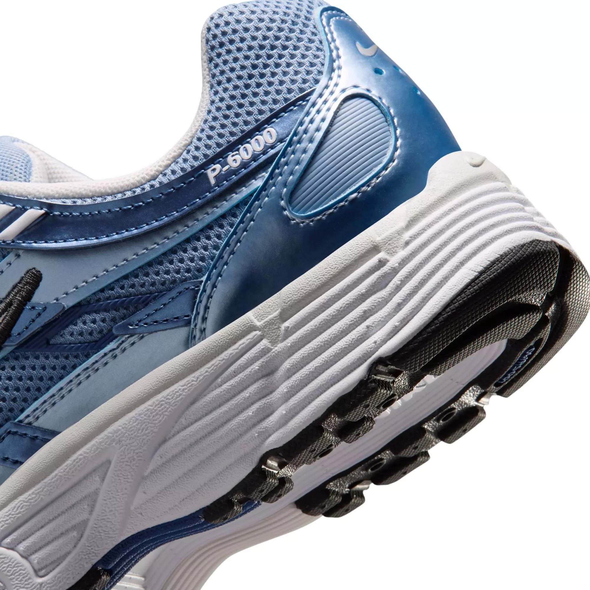 Nike P-6000 "Work Blue/Metallic Silver/Hydrogen Blue" Women's Shoe - BLUE/SILVER/NAVY