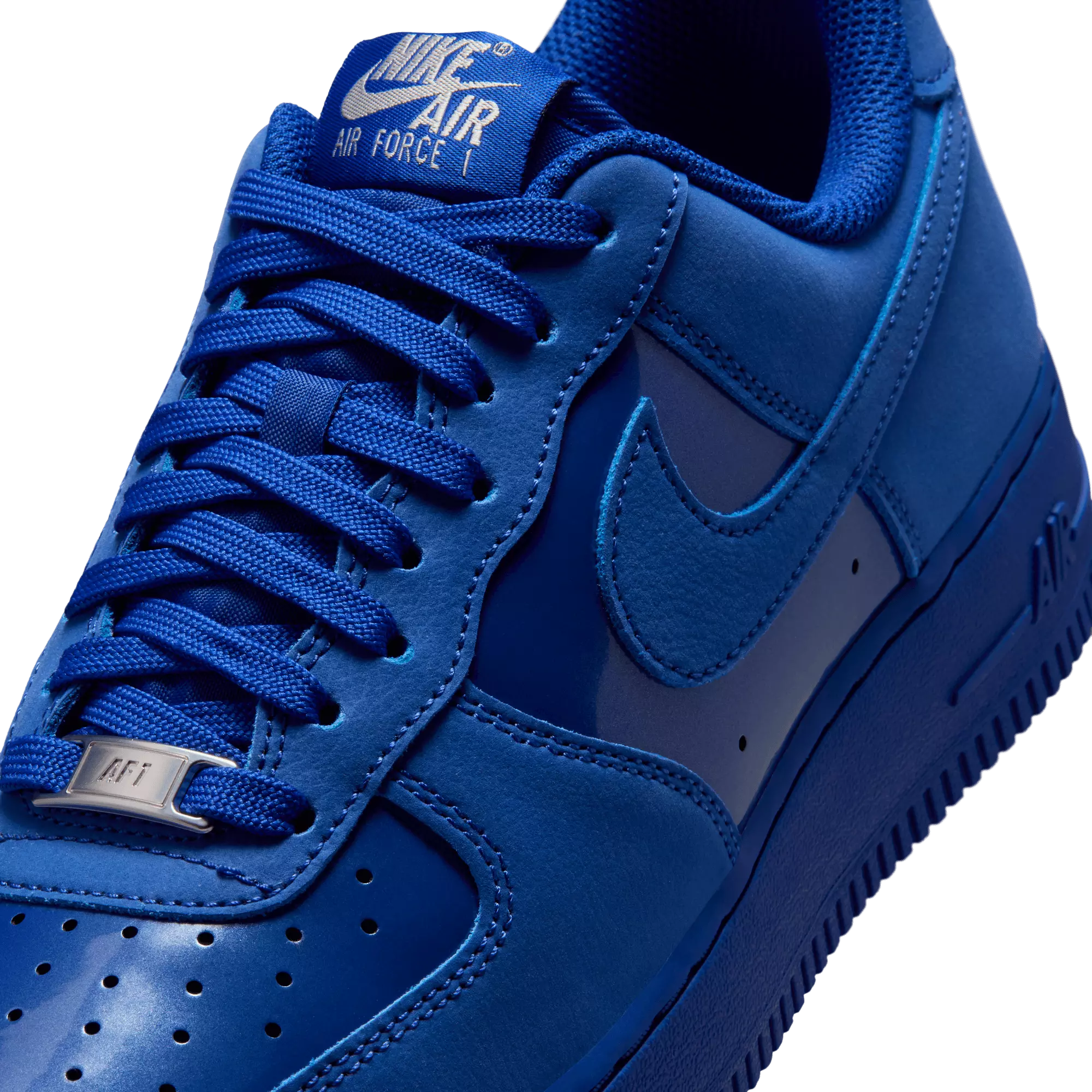 Nike Air Force 1 '07 SE "Old Royal/Metallic Silver" Women's Shoe - ROYAL