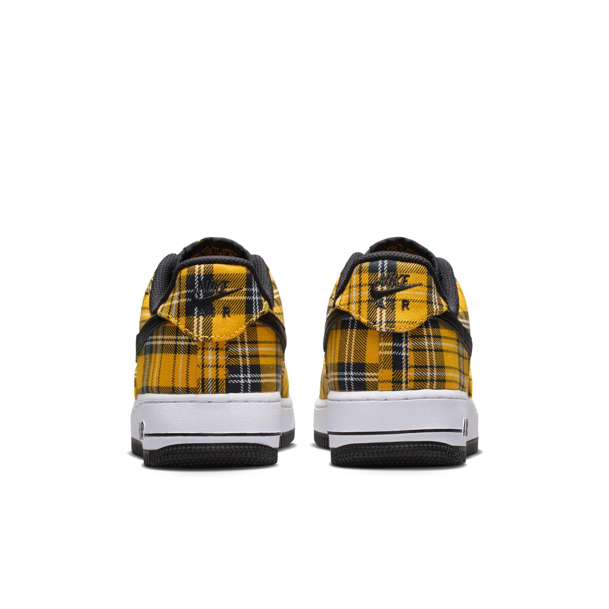 Nike Air Force 1 '07 "Multi-Color/Black/Yellow Ochre/White" Women's Shoe - BLACK/YELLOW
