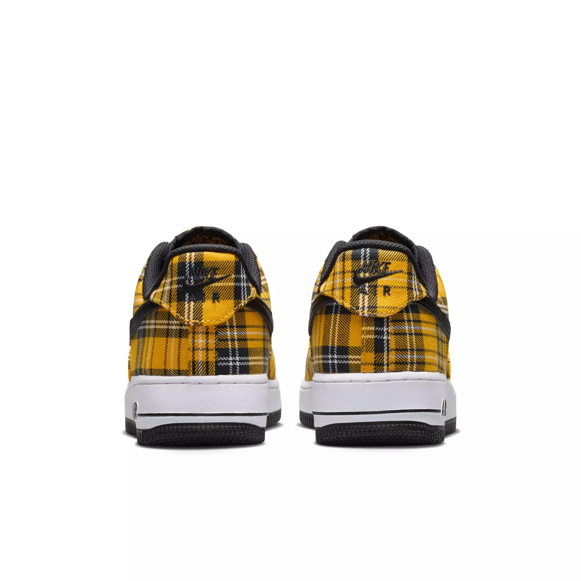 Nike Air Force 1 '07 "Multi-Color/Black/Yellow Ochre/White" Women's Shoe - BLACK/YELLOW