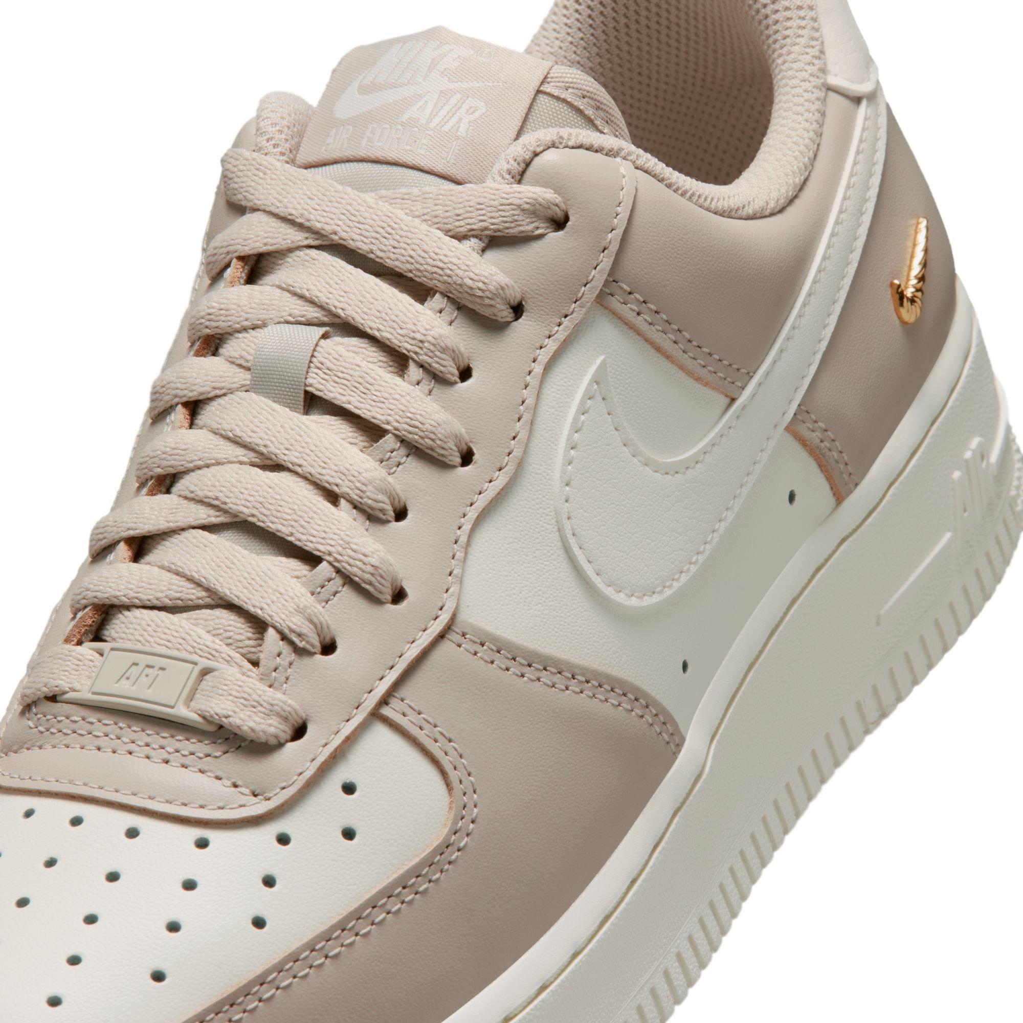 Nike Air Force 1 '07 "Cream II/Sail/Metallic Gold" Women's Shoe - GREY Thumbnail View 10