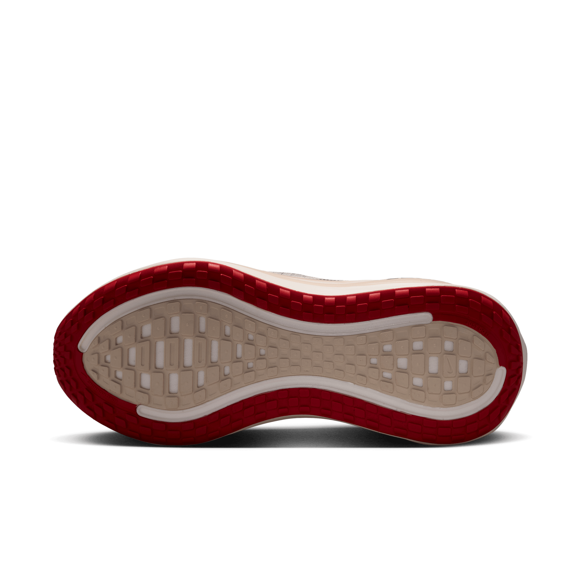 Nike Vomero Plus "Sail/University Red/Lt Orewood Brn" Women's Road Running Shoe - WHITE/MULTI