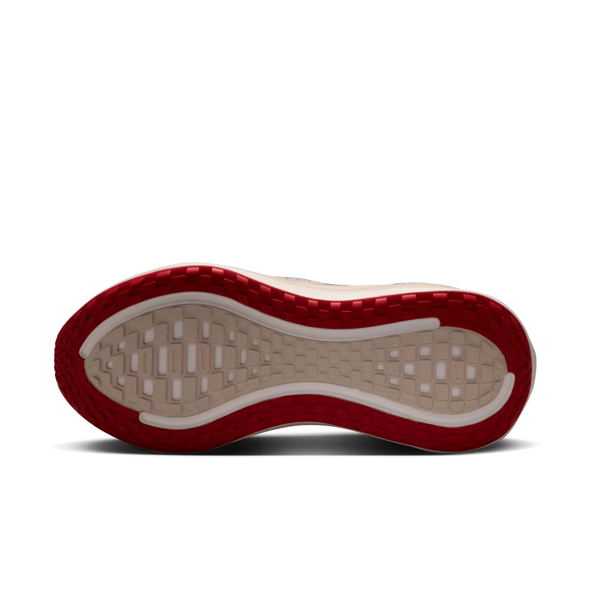 Nike Vomero Plus "Sail/University Red/Lt Orewood Brn" Women's Road Running Shoe - WHITE/MULTI
