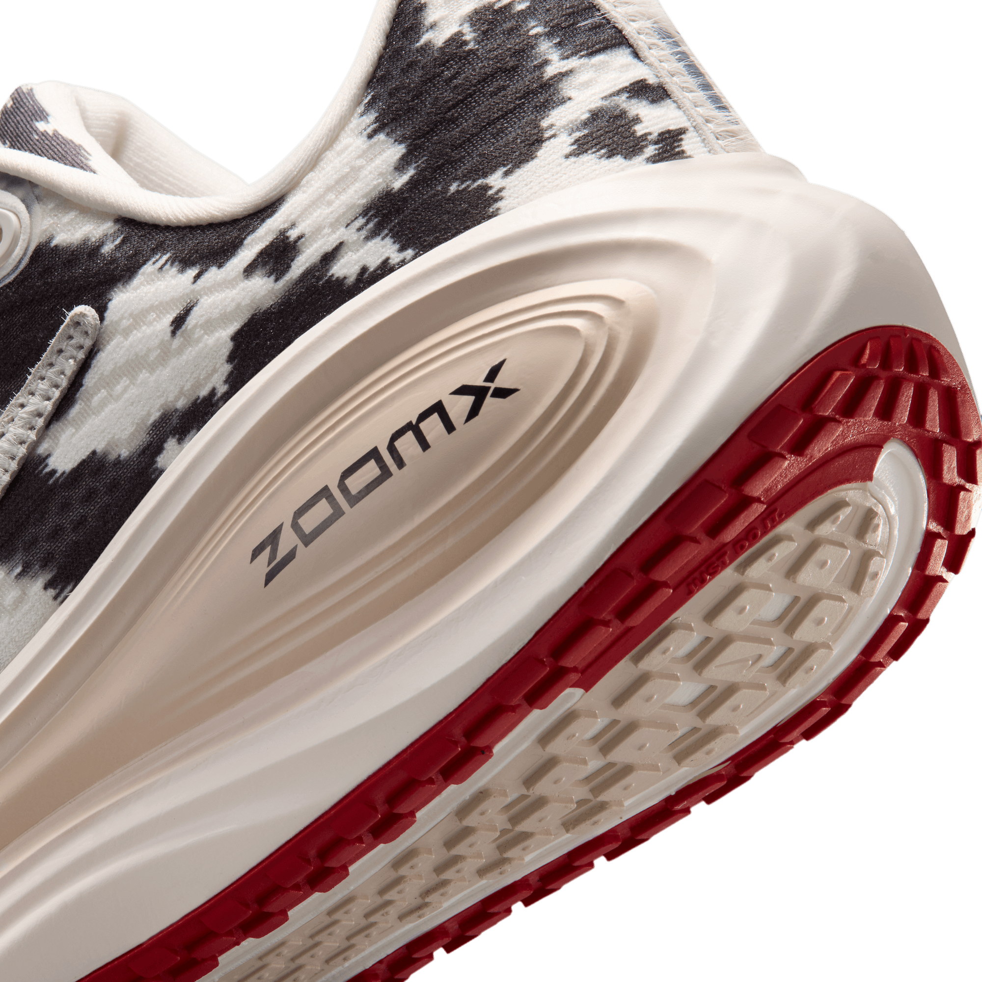 Nike Vomero Plus "Sail/University Red/Lt Orewood Brn" Women's Road Running Shoe - WHITE/MULTI