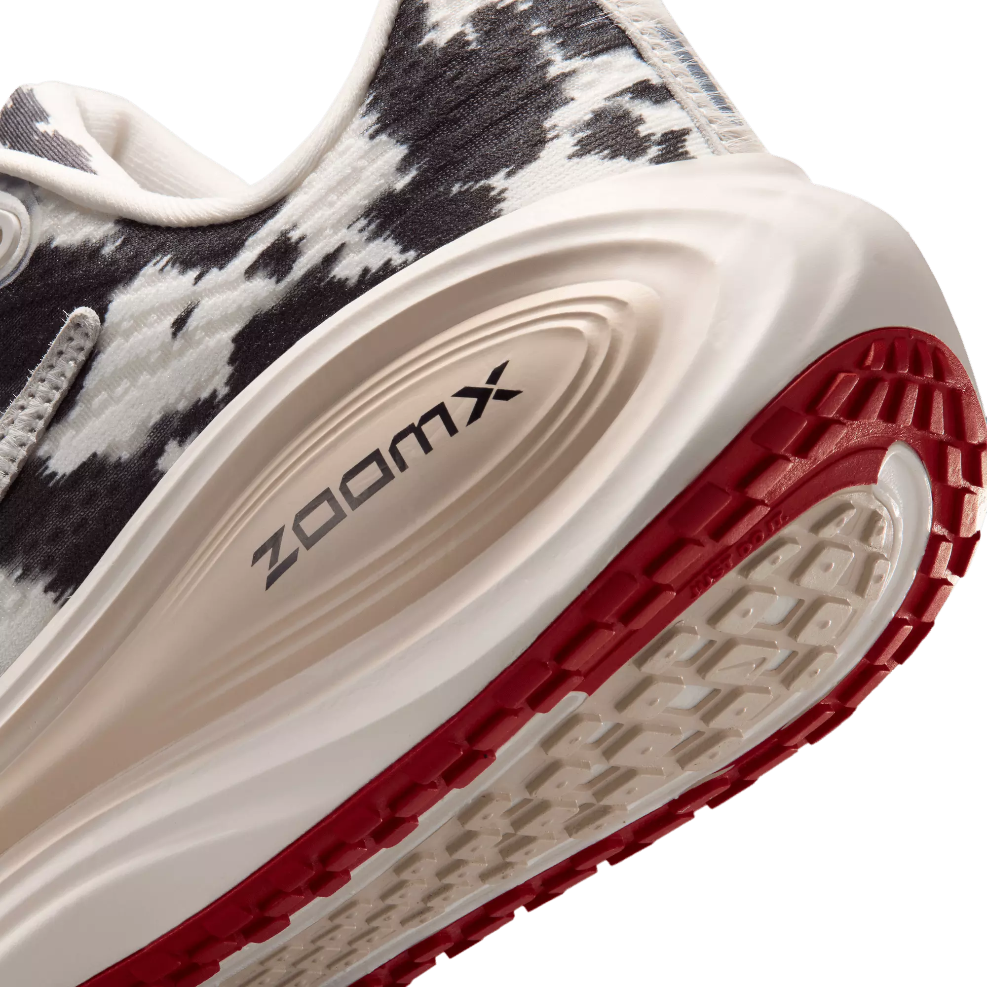 Nike Vomero Plus "Sail/University Red/Lt Orewood Brn" Women's Road Running Shoe - WHITE/MULTI