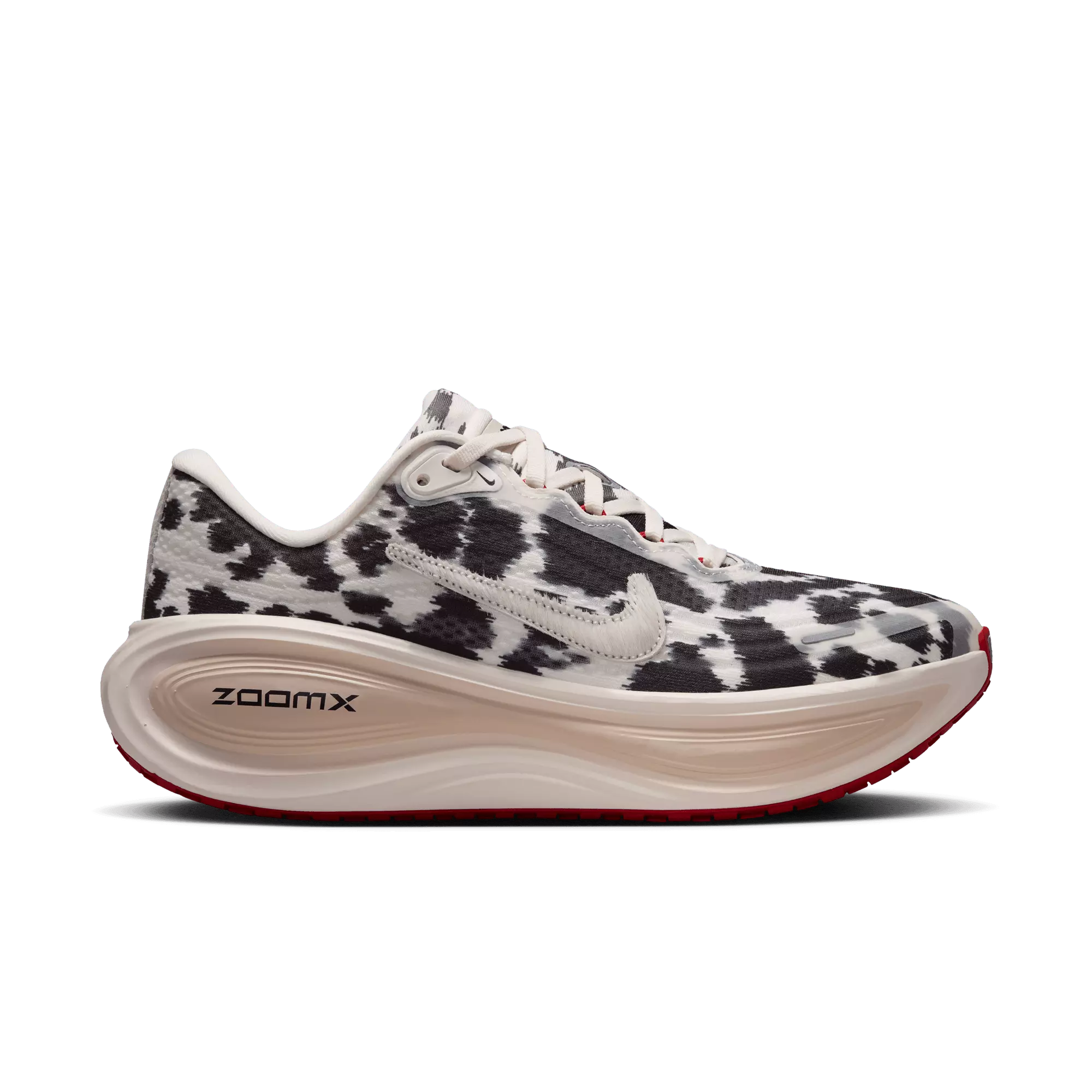 Nike Vomero Plus "Sail/University Red/Lt Orewood Brn" Women's Road Running Shoe - WHITE/MULTI