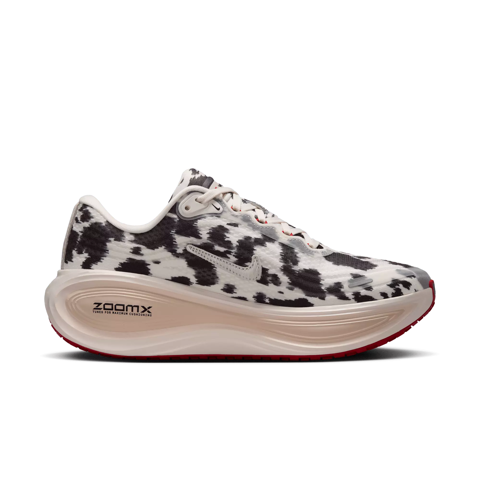 Nike Vomero Plus "Sail/University Red/Lt Orewood Brn" Women's Road Running Shoe - WHITE/MULTI