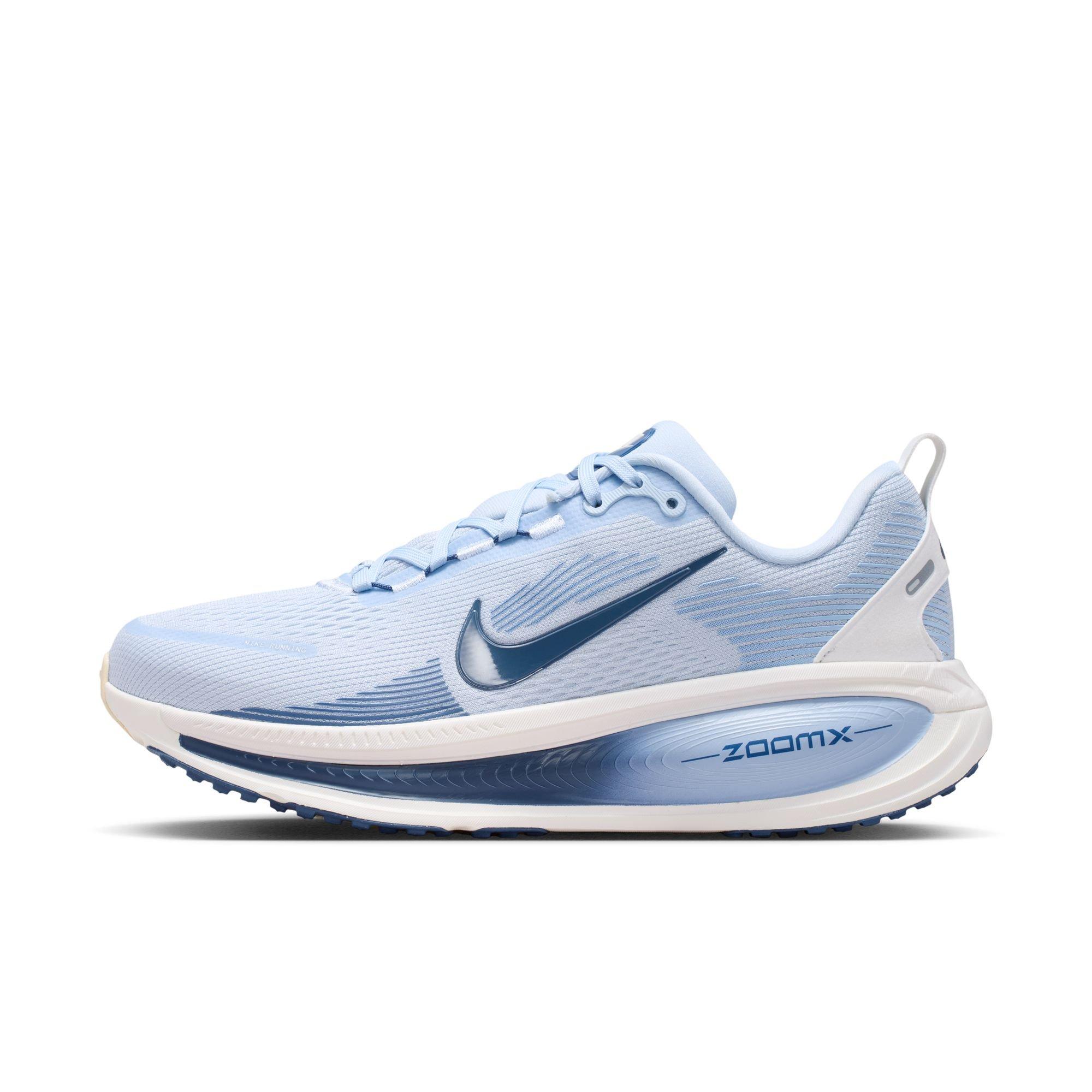 Nike Vomero 18 "Hydrogen Blue/Mystic Navy/Aluminum" Women's Road Running Shoe - LT BLUE Thumbnail View 3