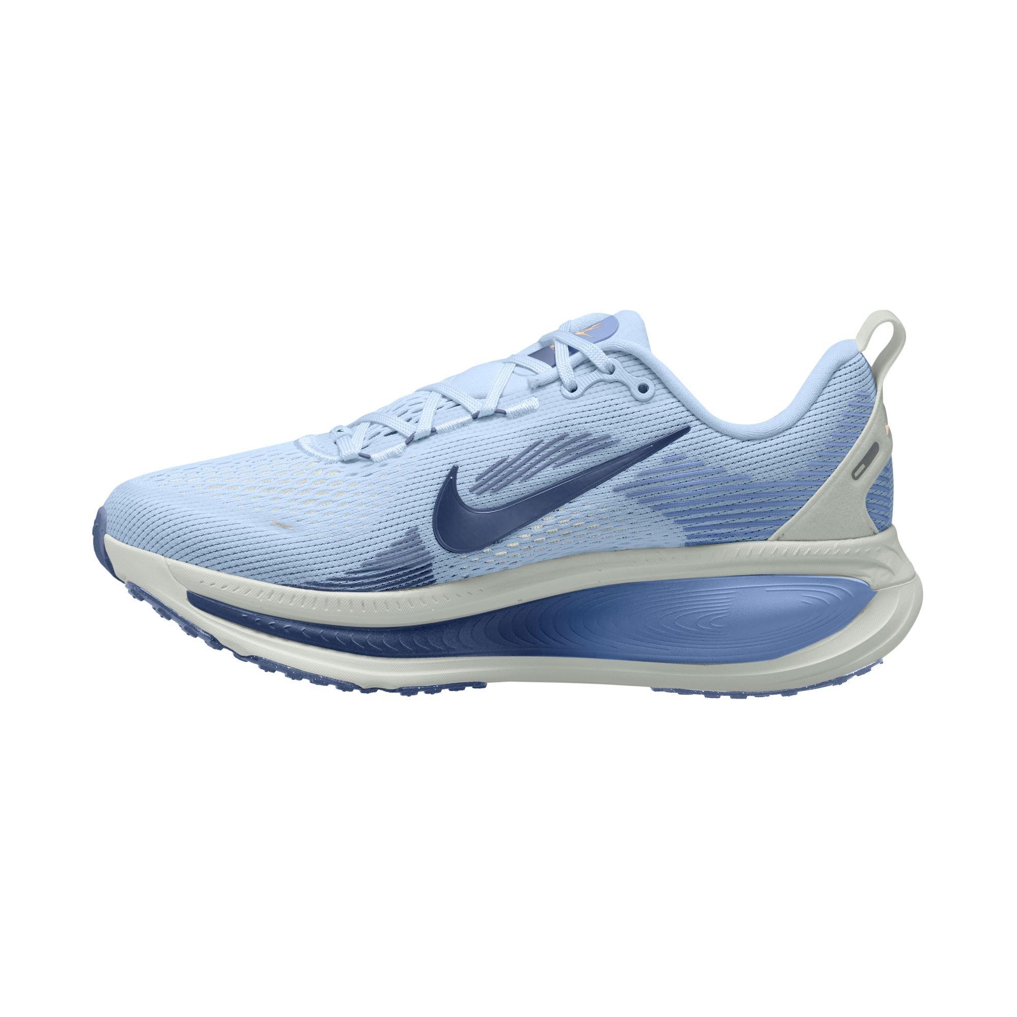 Nike Vomero 18 "Hydrogen Blue/Mystic Navy/Aluminum" Women's Road Running Shoe - LT BLUE Thumbnail View 4