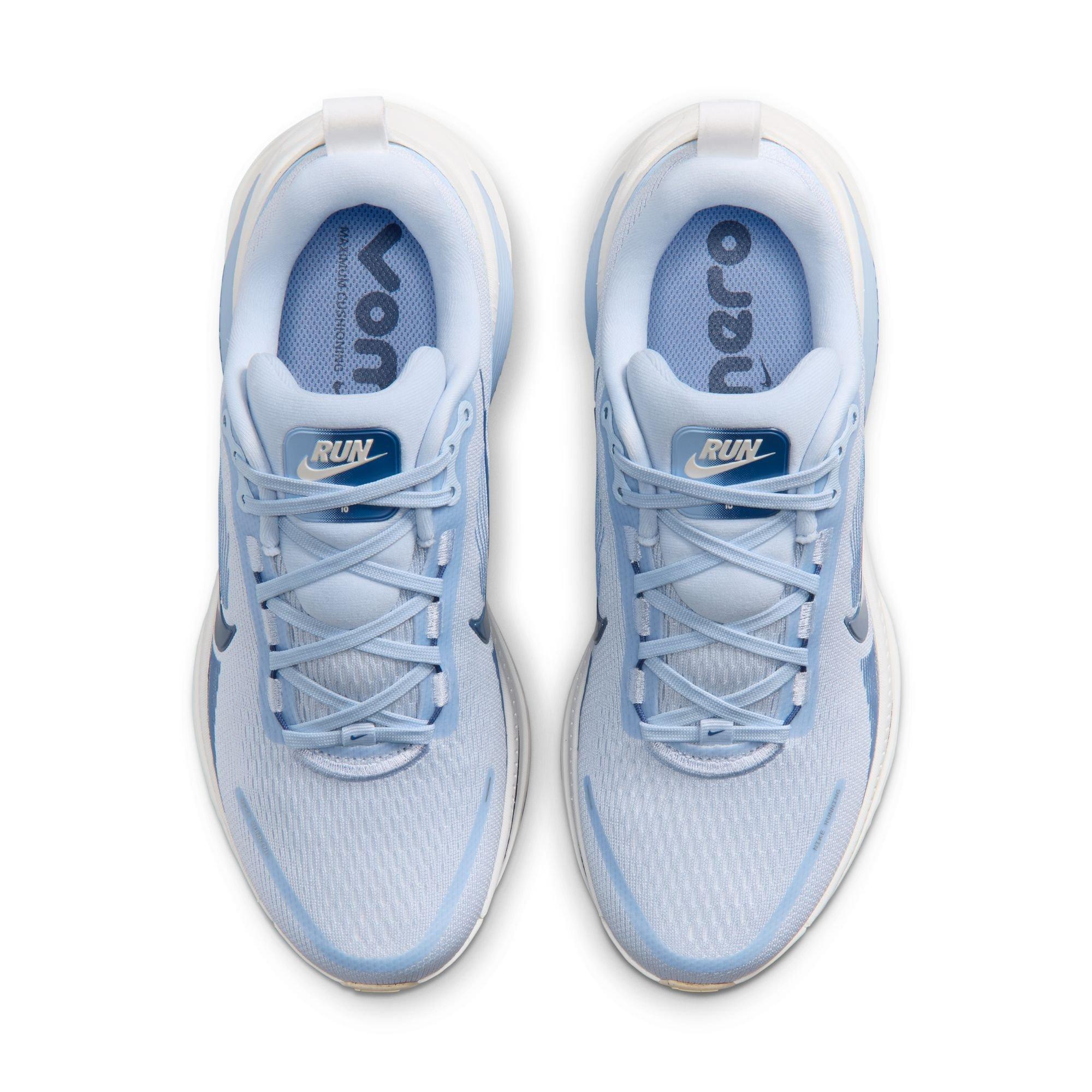 Nike Vomero 18 "Hydrogen Blue/Mystic Navy/Aluminum" Women's Road Running Shoe - LT BLUE Thumbnail View 6