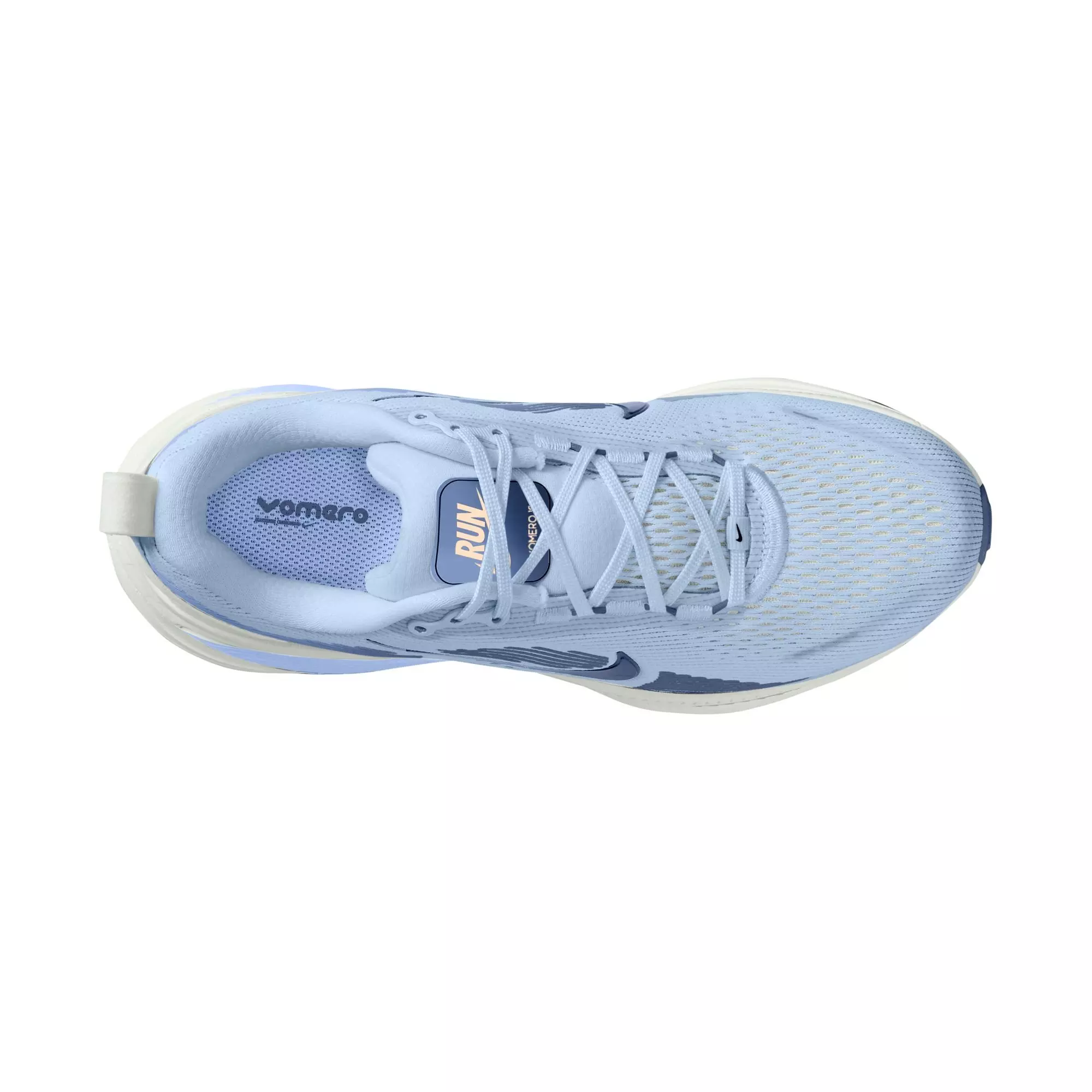 Nike Vomero 18 "Hydrogen Blue/Mystic Navy/Aluminum" Women's Road Running Shoe - LT BLUE