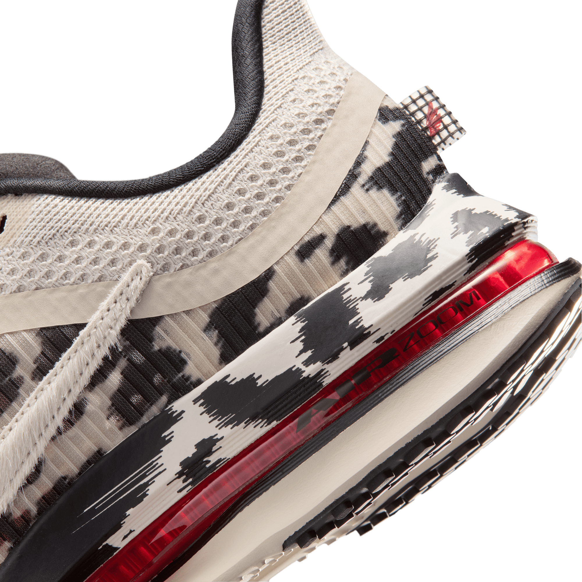 Nike Pegasus Premium "Lt Orewood Brn/Sail/Black/University Red" Women's Road Running Shoe - WHITE/MULTI Thumbnail View 11