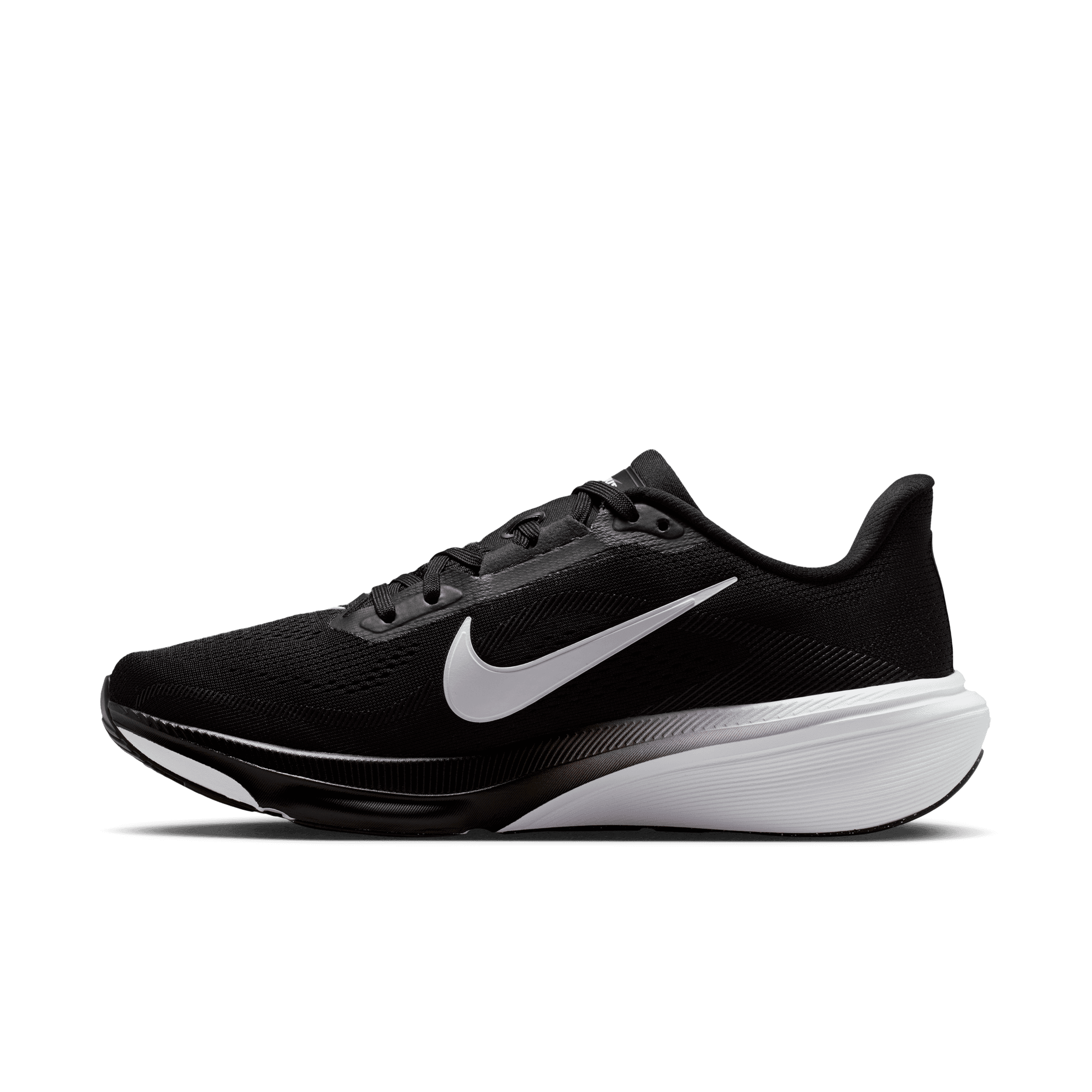 Nike Pegasus 42 "Black/White/Iron Grey" Women's Road Running Shoe - BLACK/WHITE Thumbnail View 4