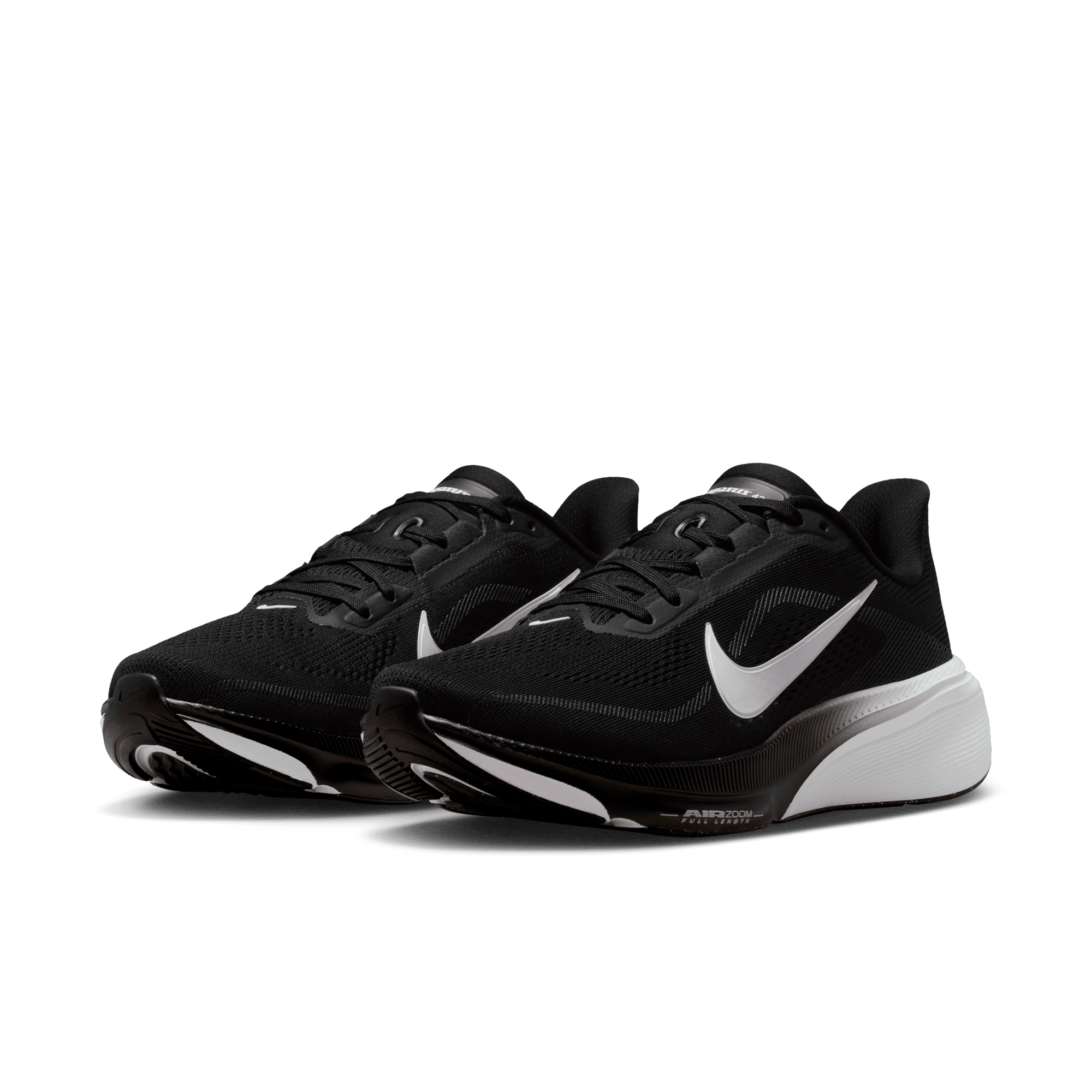 Nike Pegasus 42 "Black/White/Iron Grey" Women's Road Running Shoe - BLACK/WHITE Thumbnail View 5