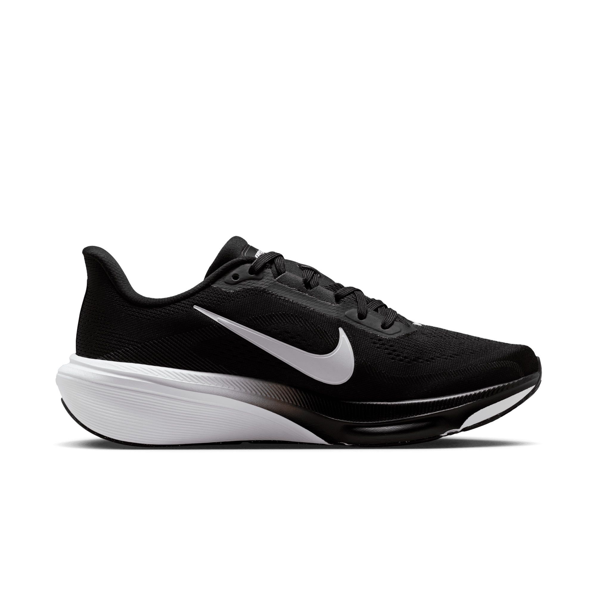 Nike Pegasus 42 "Black/White/Iron Grey" Women's Road Running Shoe - BLACK/WHITE Thumbnail View 2