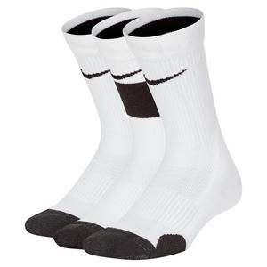 Nike Big Kids' Elite Basketball Crew Socks (3 Pairs)