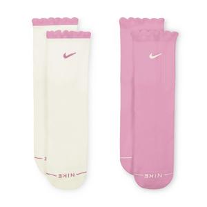 Nike Everyday Elevated Mid-Crew Socks (2 Pairs)