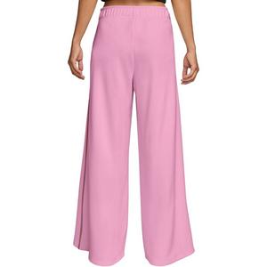 Nike Women's Sportswear Mid-Rise Wide-Leg Track Pants - Pink - PINK