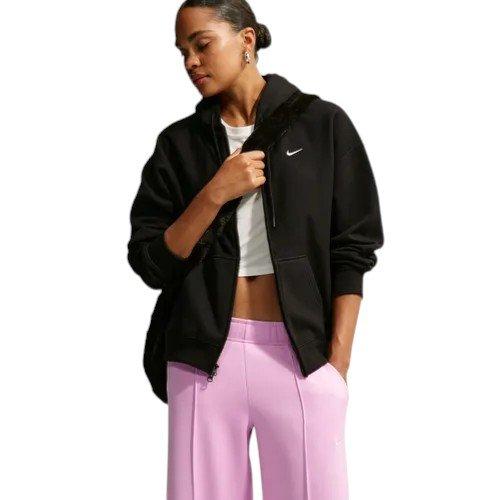 Nike Women's Sportswear Mid-Rise Wide-Leg Track Pants - Pink - PINK