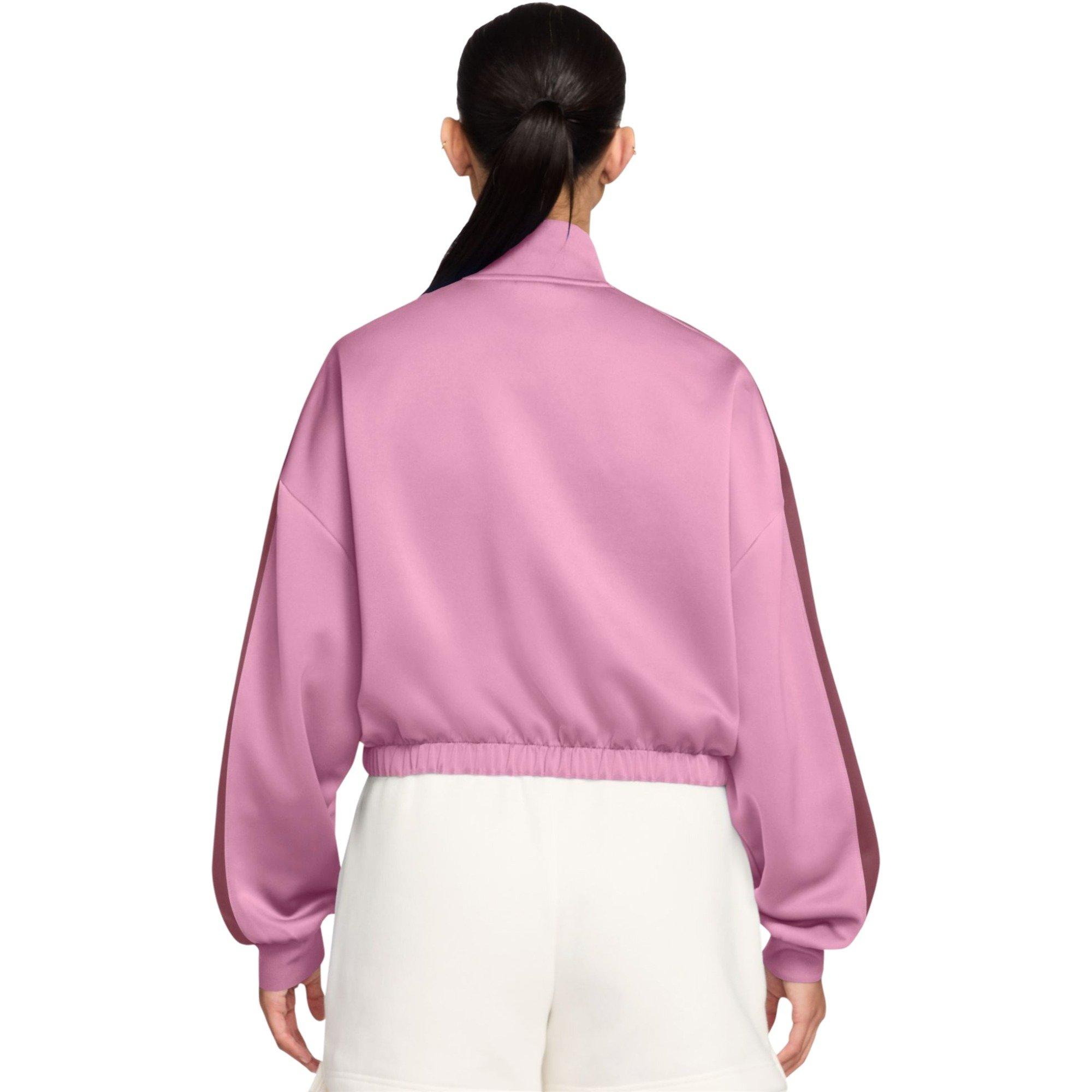 Nike Women's Sportswear Track Jacket - PINK Thumbnail View 2