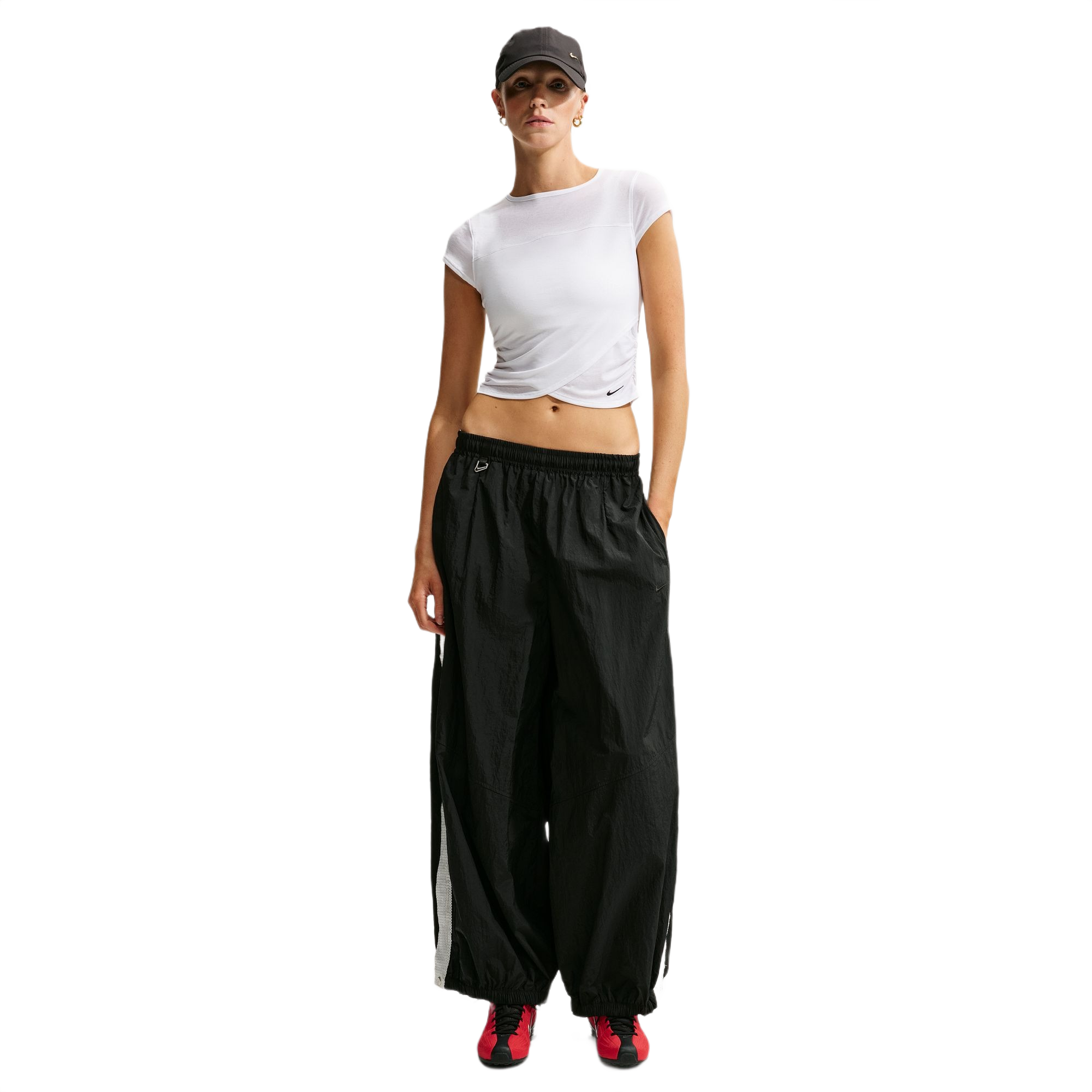 Nike Women's Body Bold Top - WHITE Thumbnail View 1