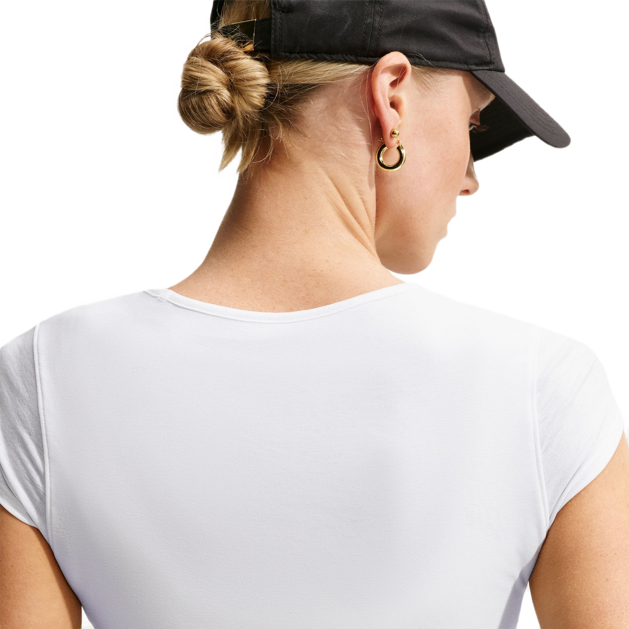 Nike Women's Body Bold Top - WHITE Thumbnail View 4