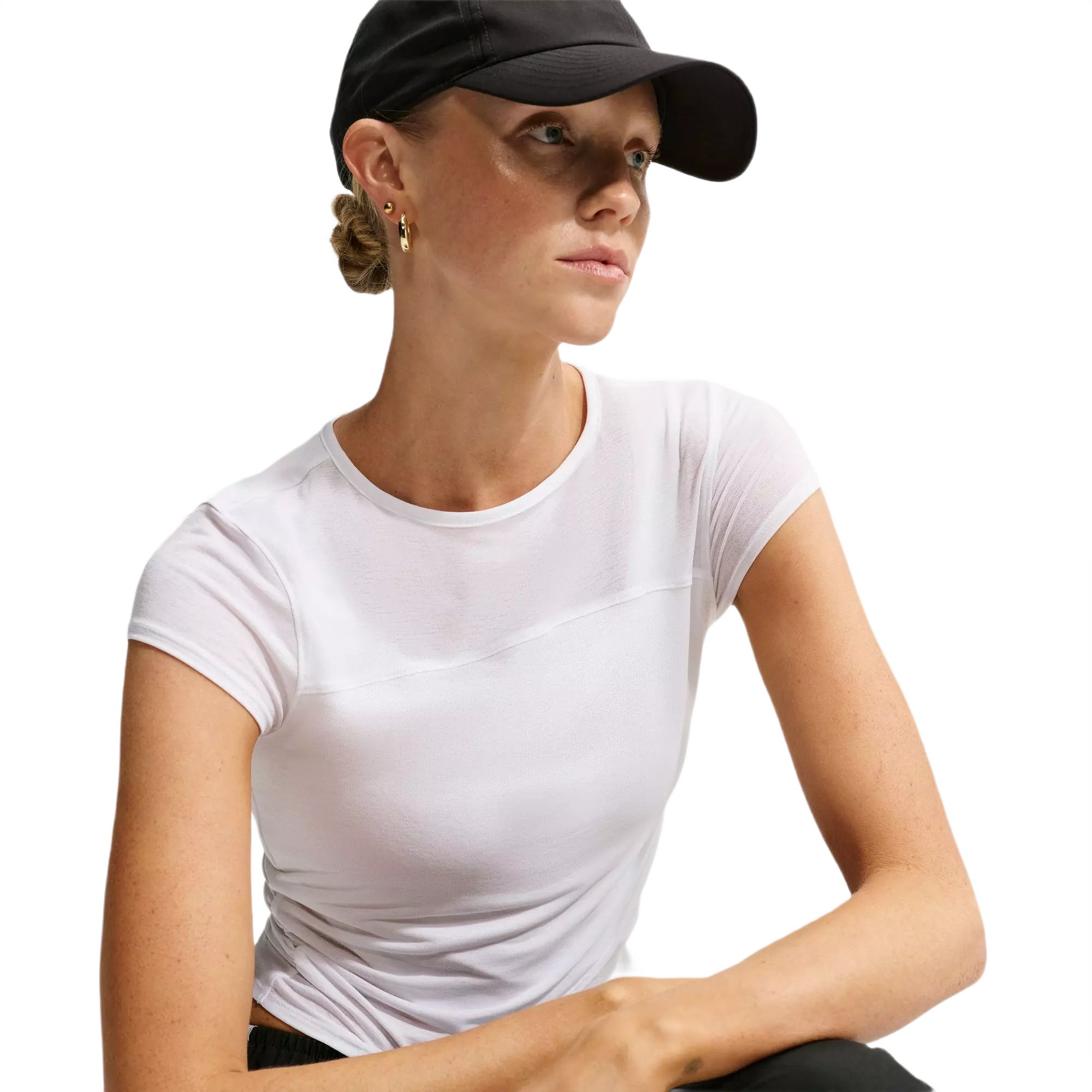 Nike Women's Body Bold Top - WHITE