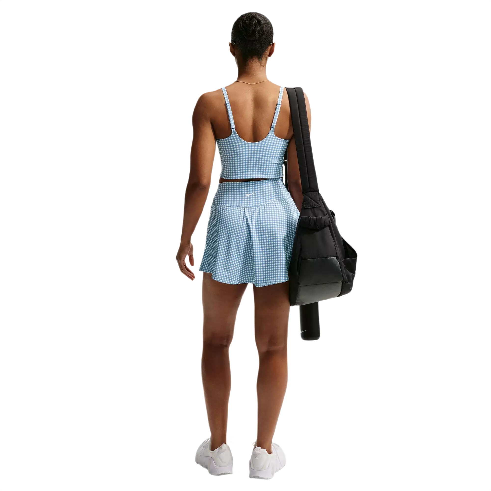 Nike Women's One Padded Longline Sports Bra - BLUE