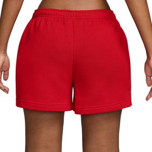 Nike Women's Studio Fleece Mid-Rise 4" Shorts