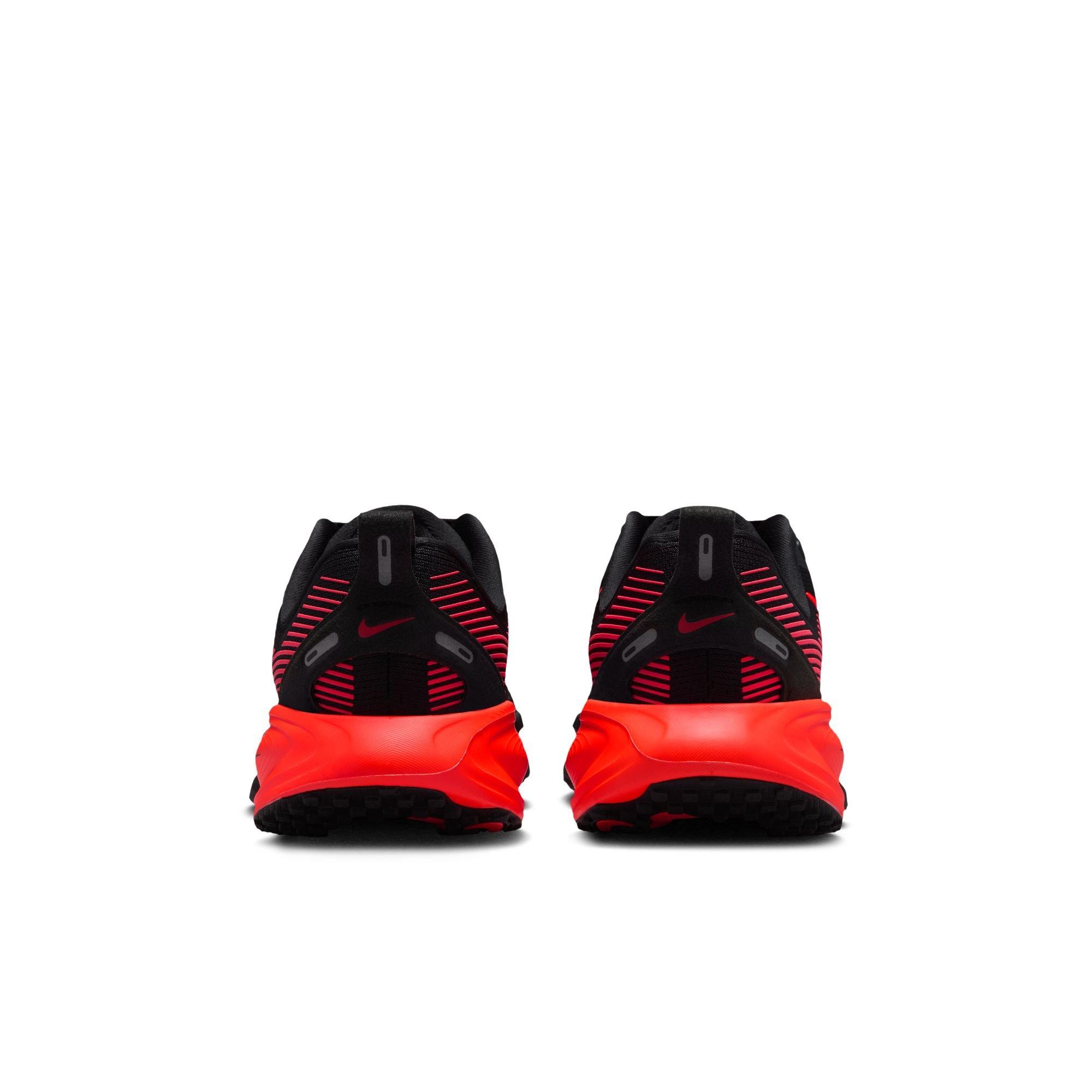 Nike Vomero 18 "Black/Bright Crimson/University Red" Grade School Boys' Running Shoe - BLACK/CRIMSON Thumbnail View 7