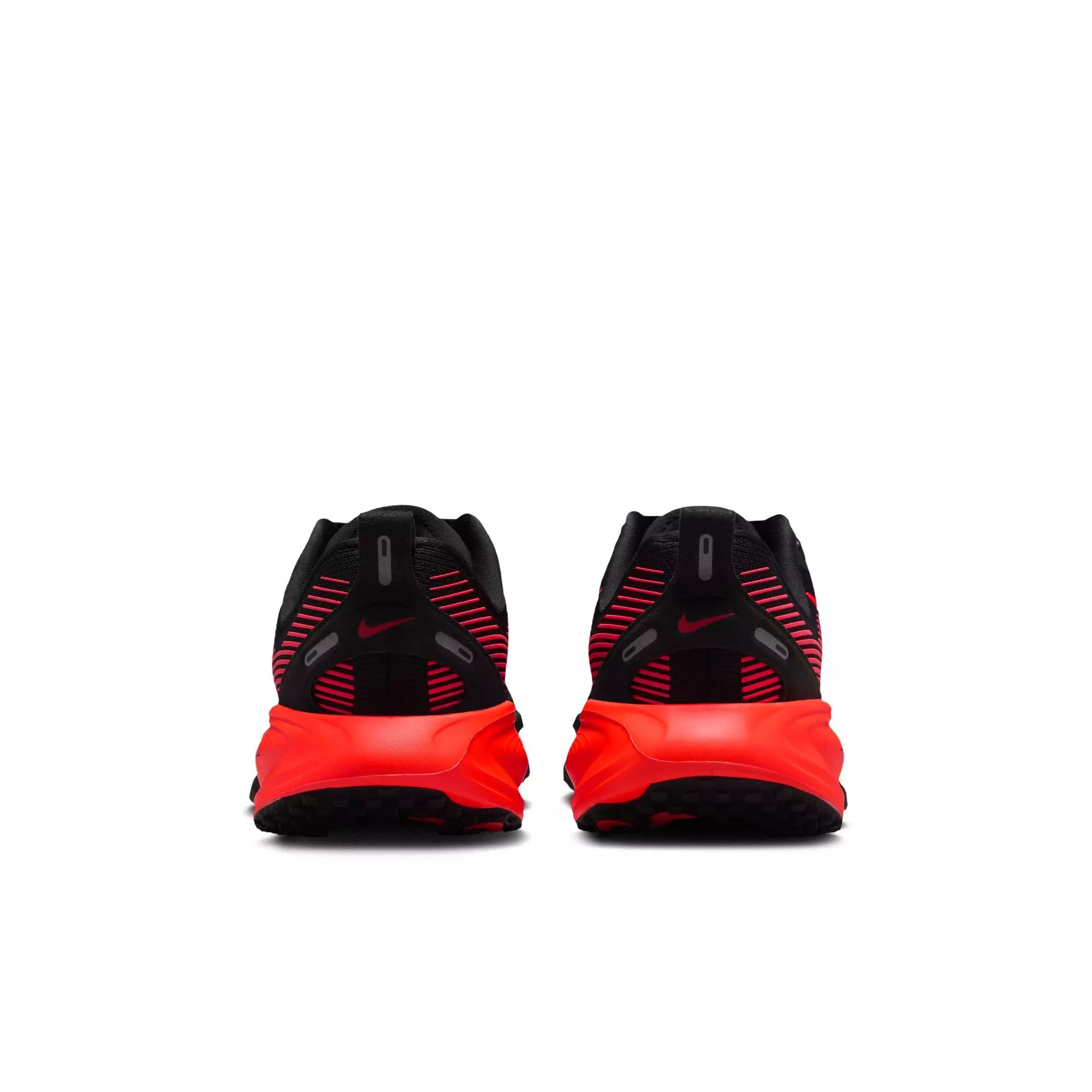 Nike Vomero 18 "Black/Bright Crimson/University Red" Grade School Boys' Running Shoe - BLACK/CRIMSON