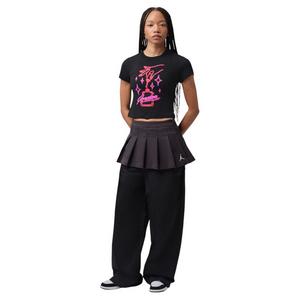 FA26 J SS TMID GFX NAIL TEE - BLK/RED/PNK - BLACK/RED