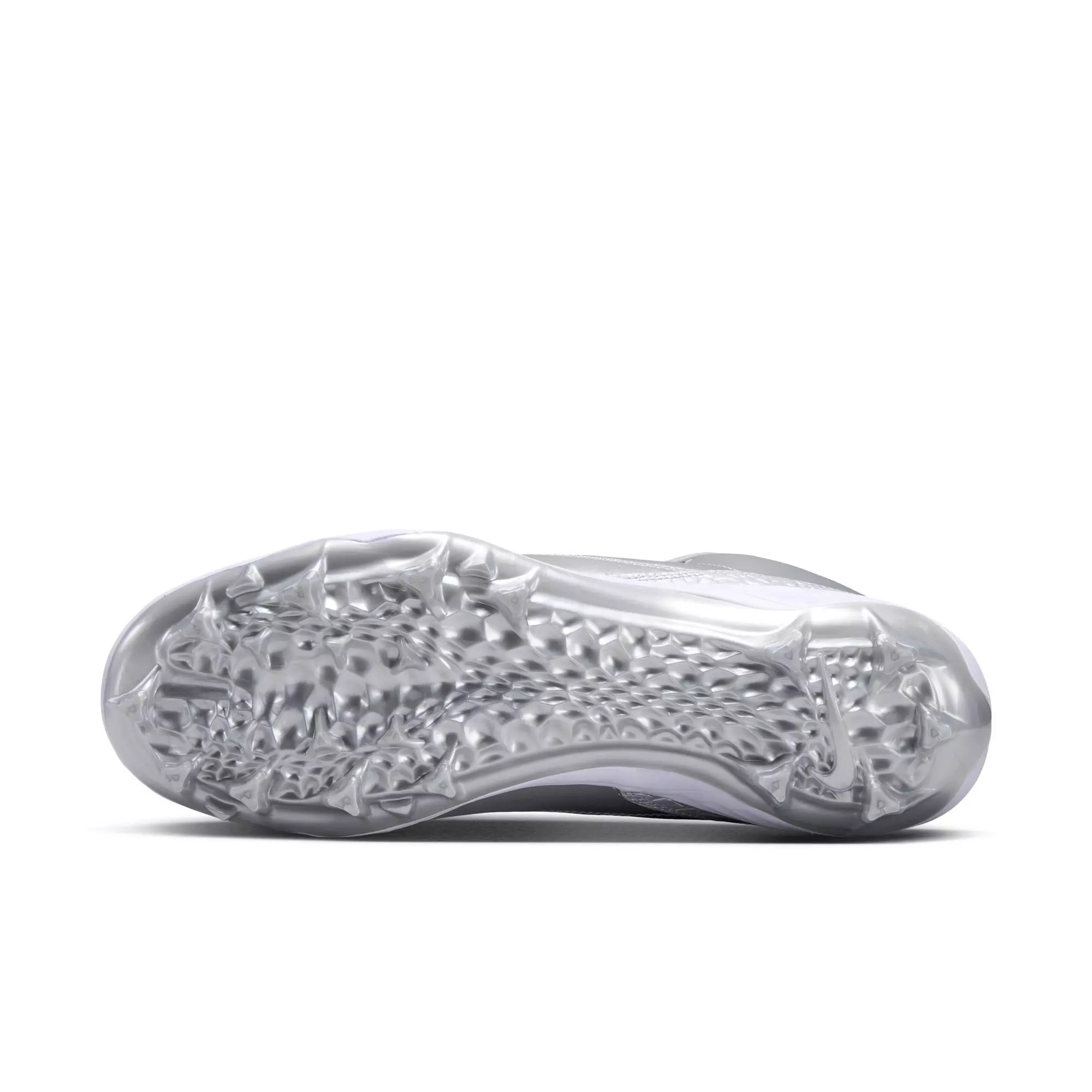 Jordan 3 Mid TD "Chrome" Men's Football Cleat - METALLIC SILVER/BLACK/WHITE