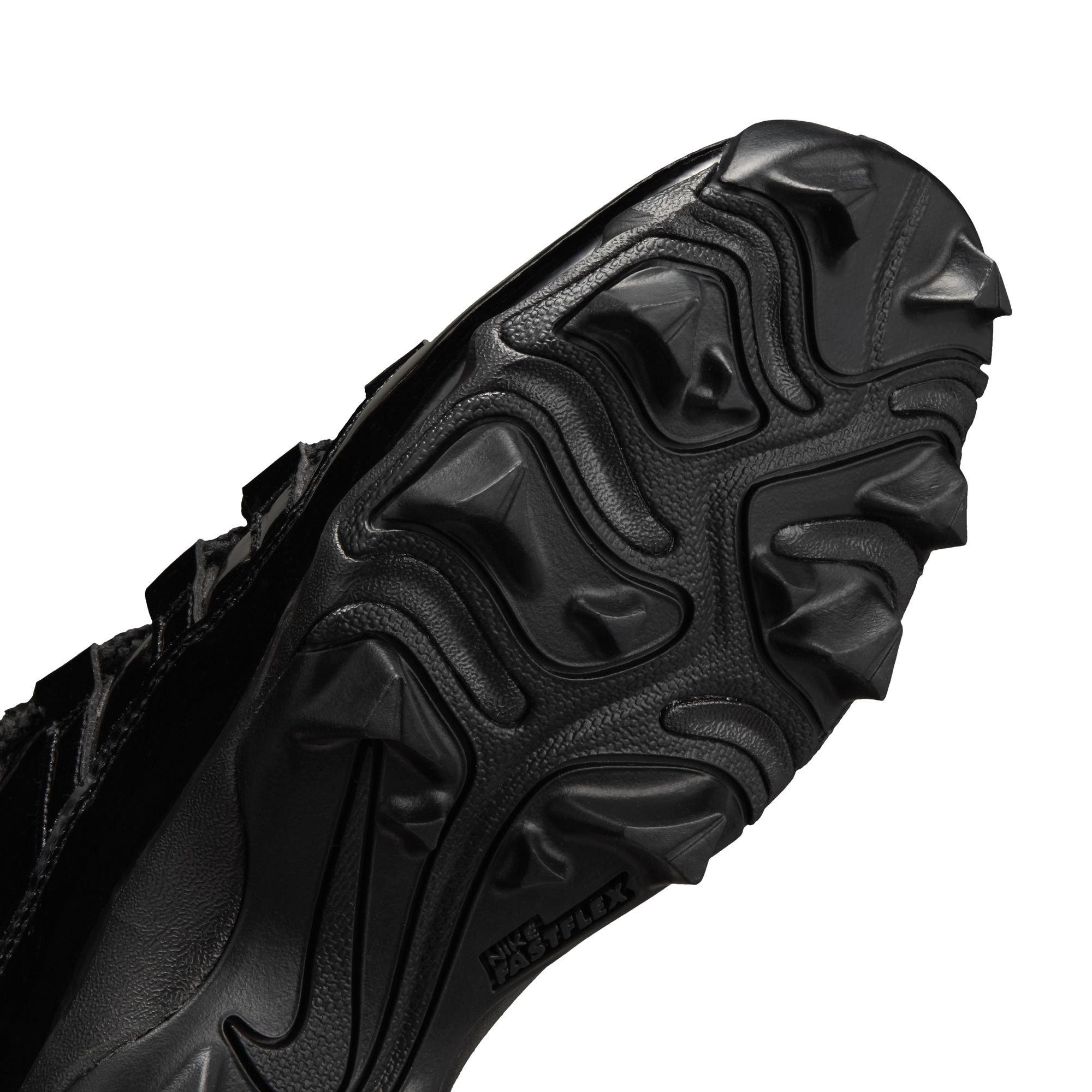 Jordan 11 Low TD "Black" Grade School Kids' Football Cleat - BLACK/METALLIC SILVER Thumbnail View 10