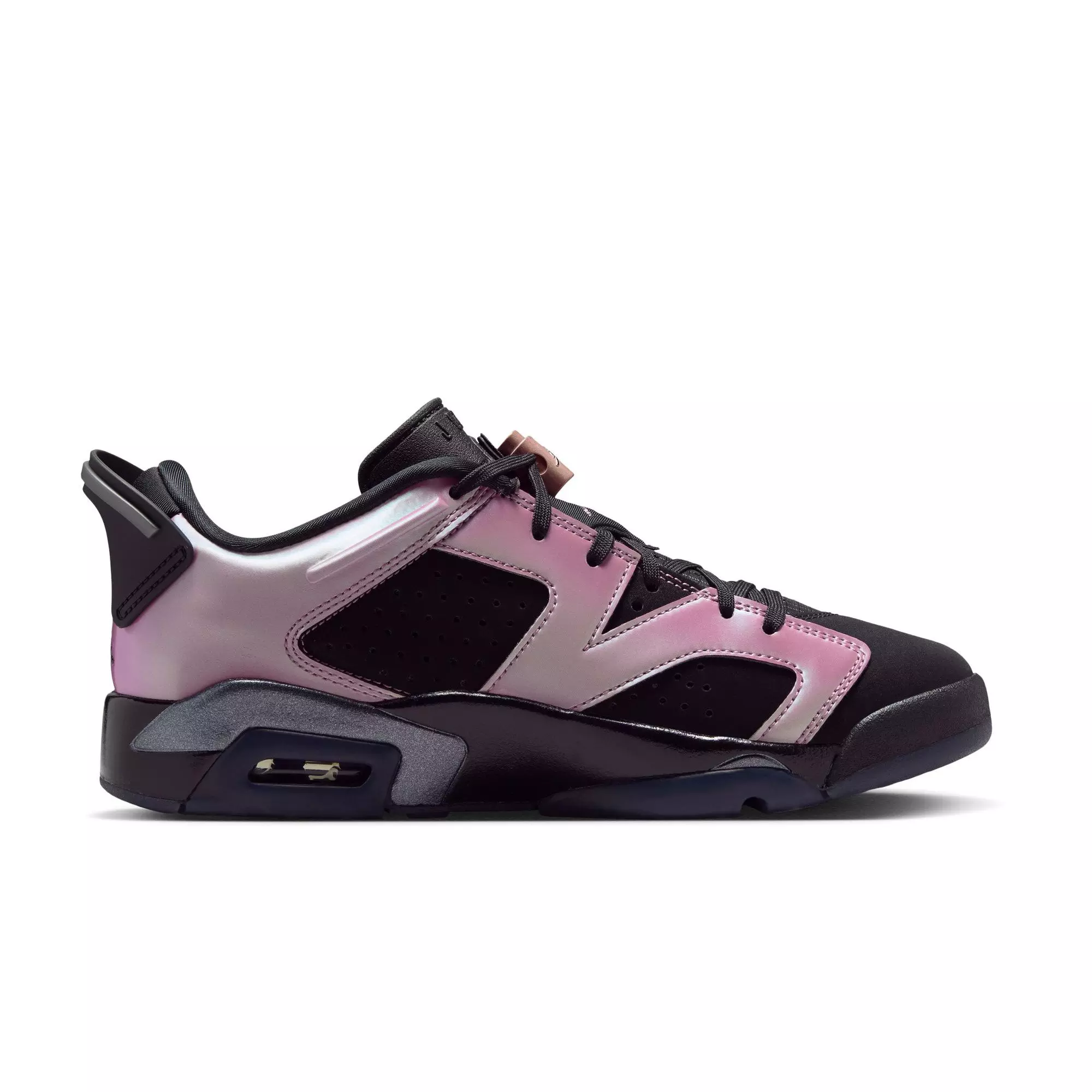 Jordan 6 Retro Low "Metamorphosis" Women's Shoe - BLACK/DESERT BERRY