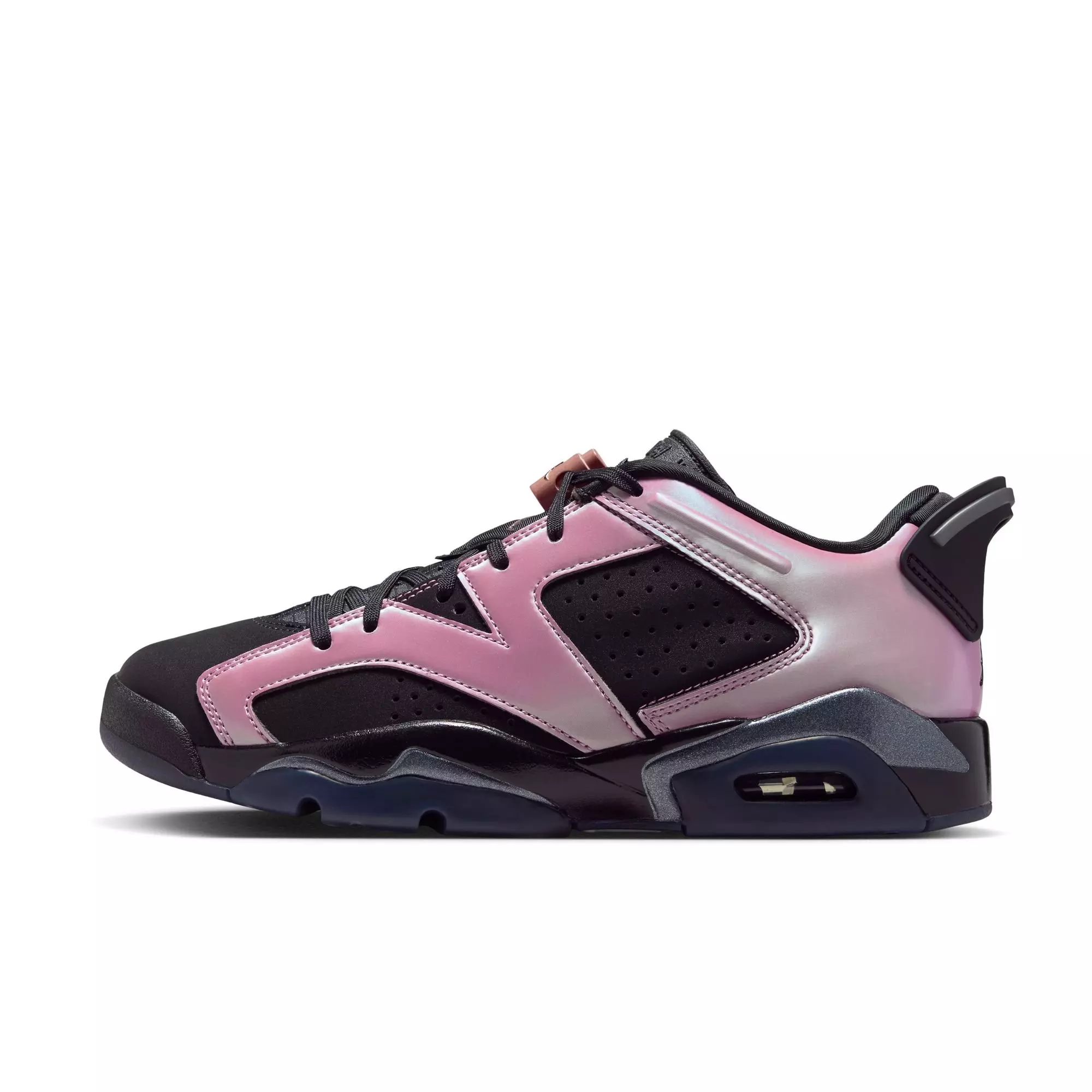 Jordan 6 Retro Low "Metamorphosis" Women's Shoe - BLACK/DESERT BERRY