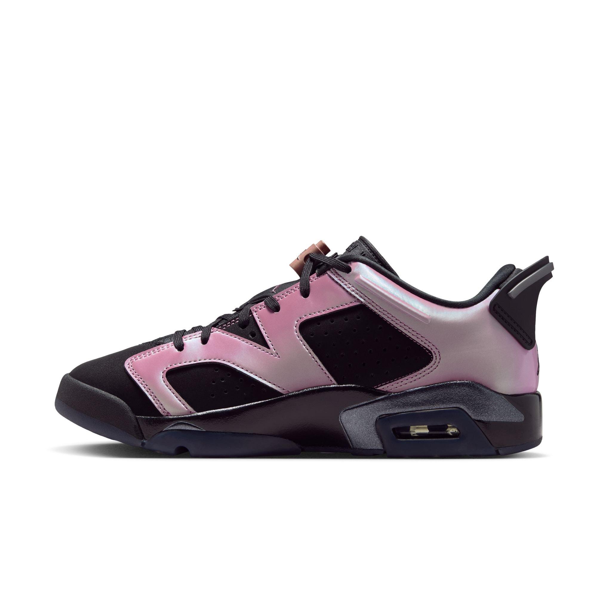 Jordan 6 Retro Low "Metamorphosis" Women's Shoe - BLACK/DESERT BERRY