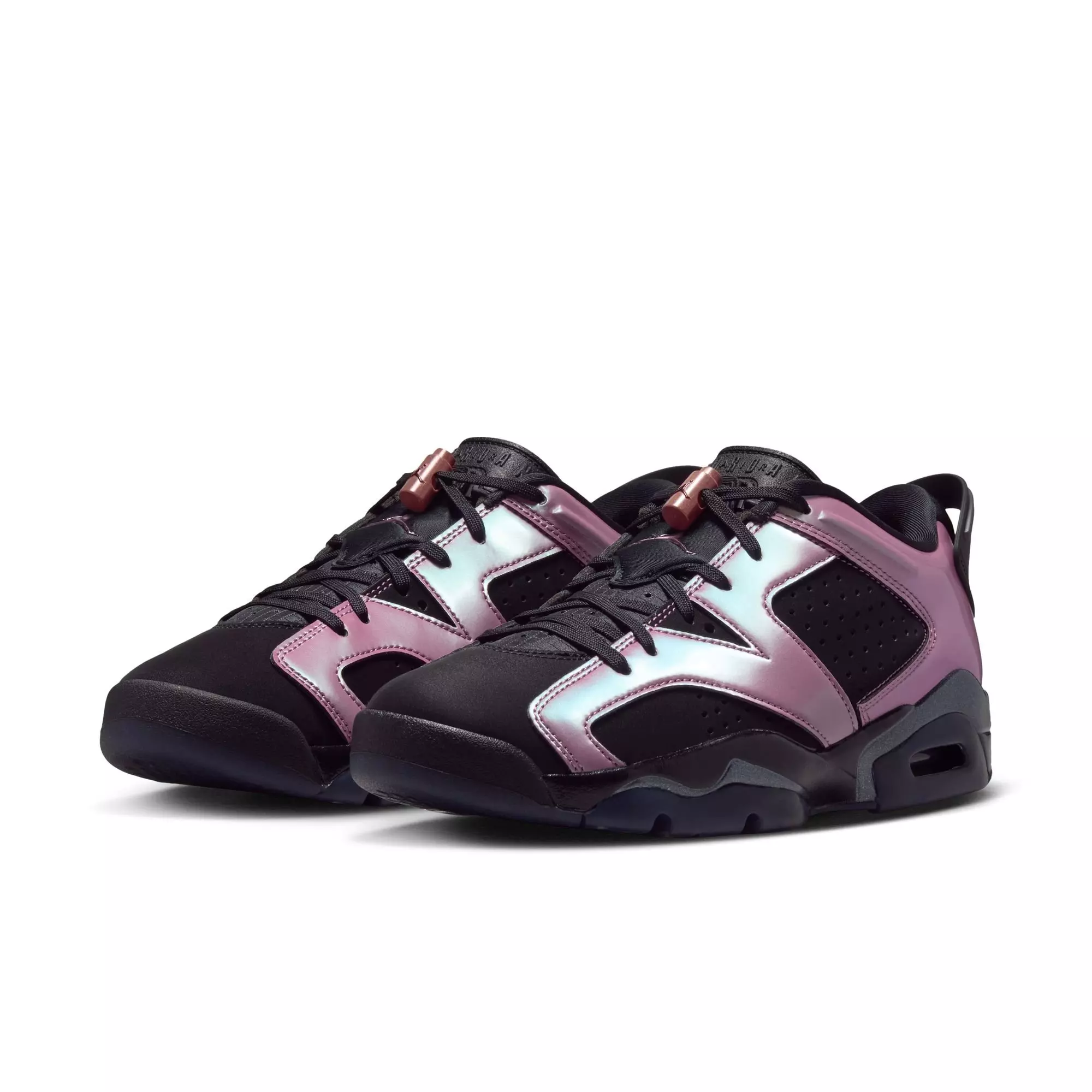 Jordan 6 Retro Low "Metamorphosis" Women's Shoe - BLACK/DESERT BERRY