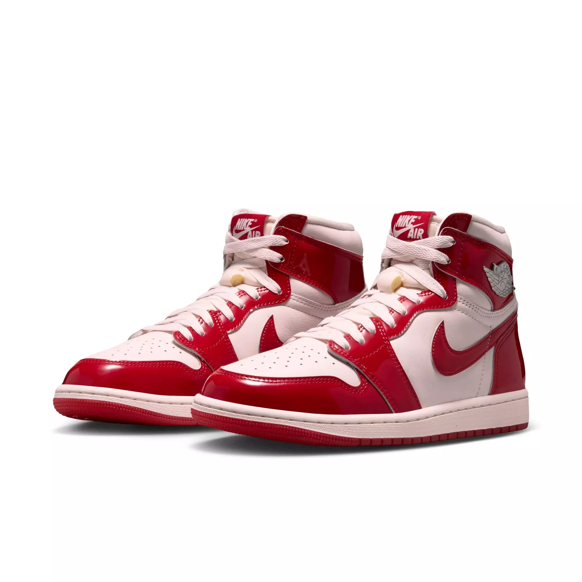 Jordan 1 Retro High OG "Nails & Grails" Women's Shoe - UNIVERSITY RED/METALLIC SILVER