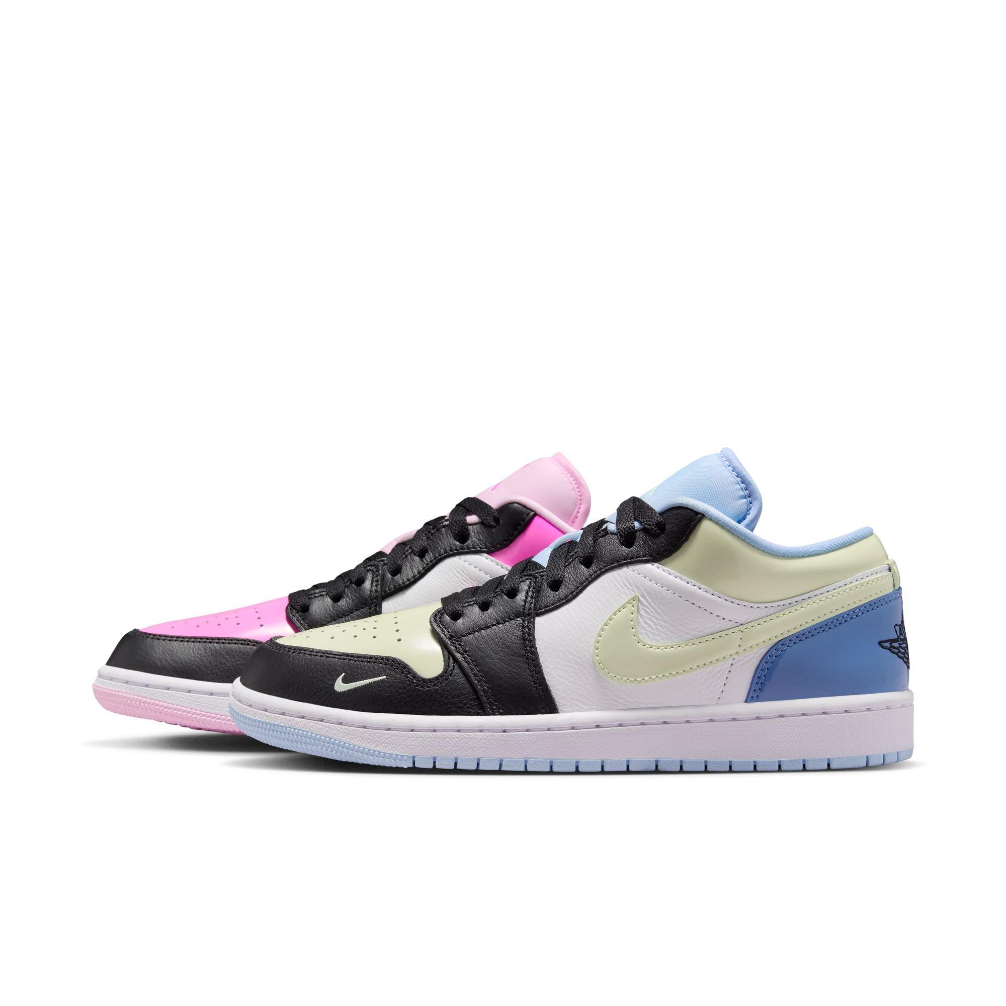 Jordan 1 Low SE "Black/Pink Spell/White" Women's Shoe - MULTI-COLOR