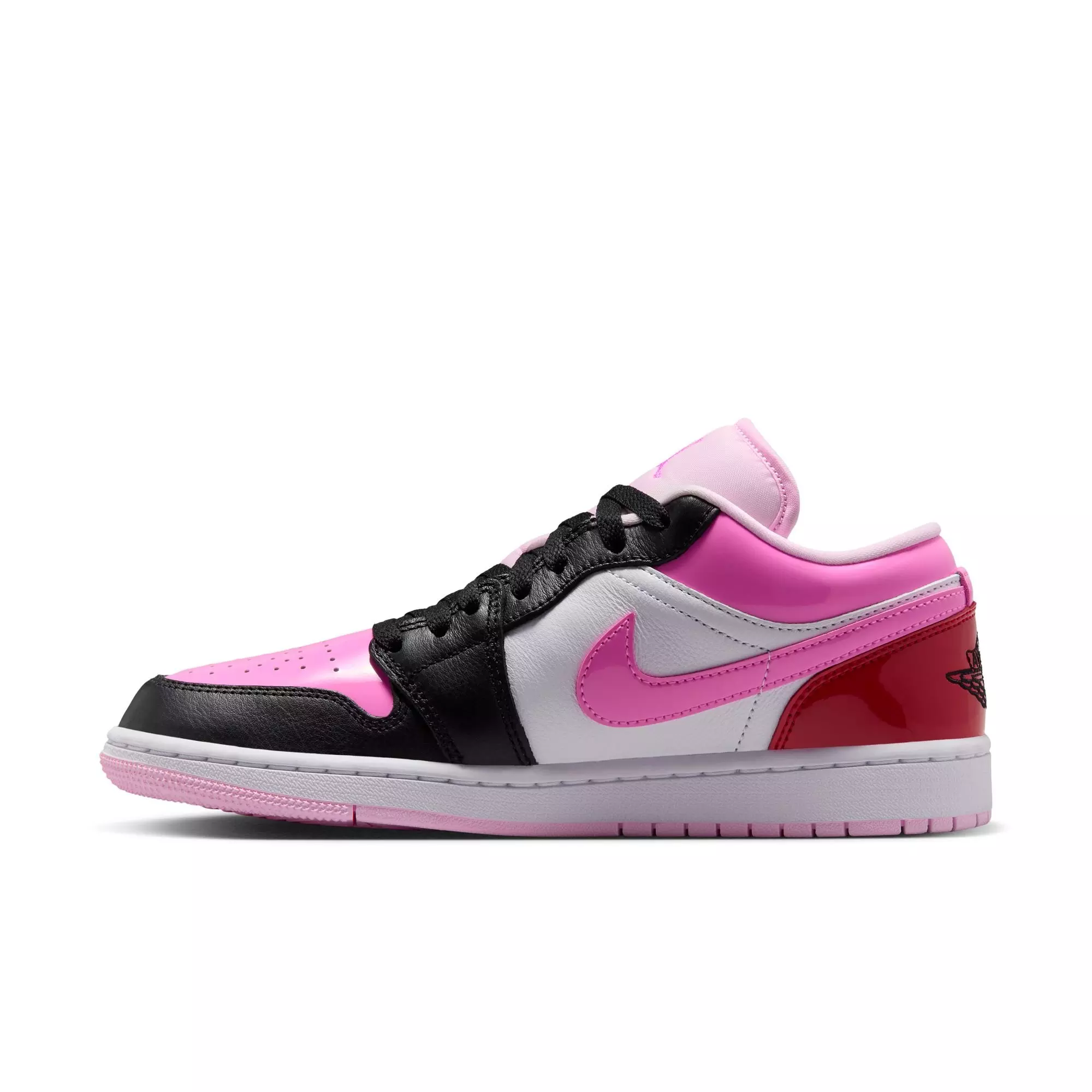 Jordan 1 Low SE "Black/Pink Spell/White" Women's Shoe - MULTI-COLOR