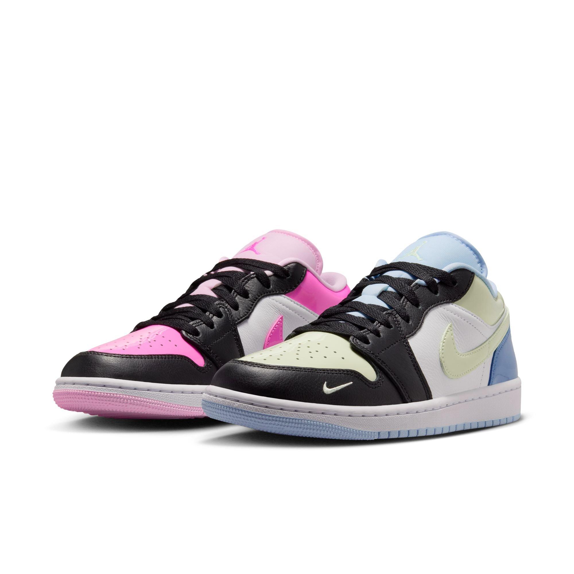 Jordan 1 Low SE "Black/Pink Spell/White" Women's Shoe - MULTI-COLOR