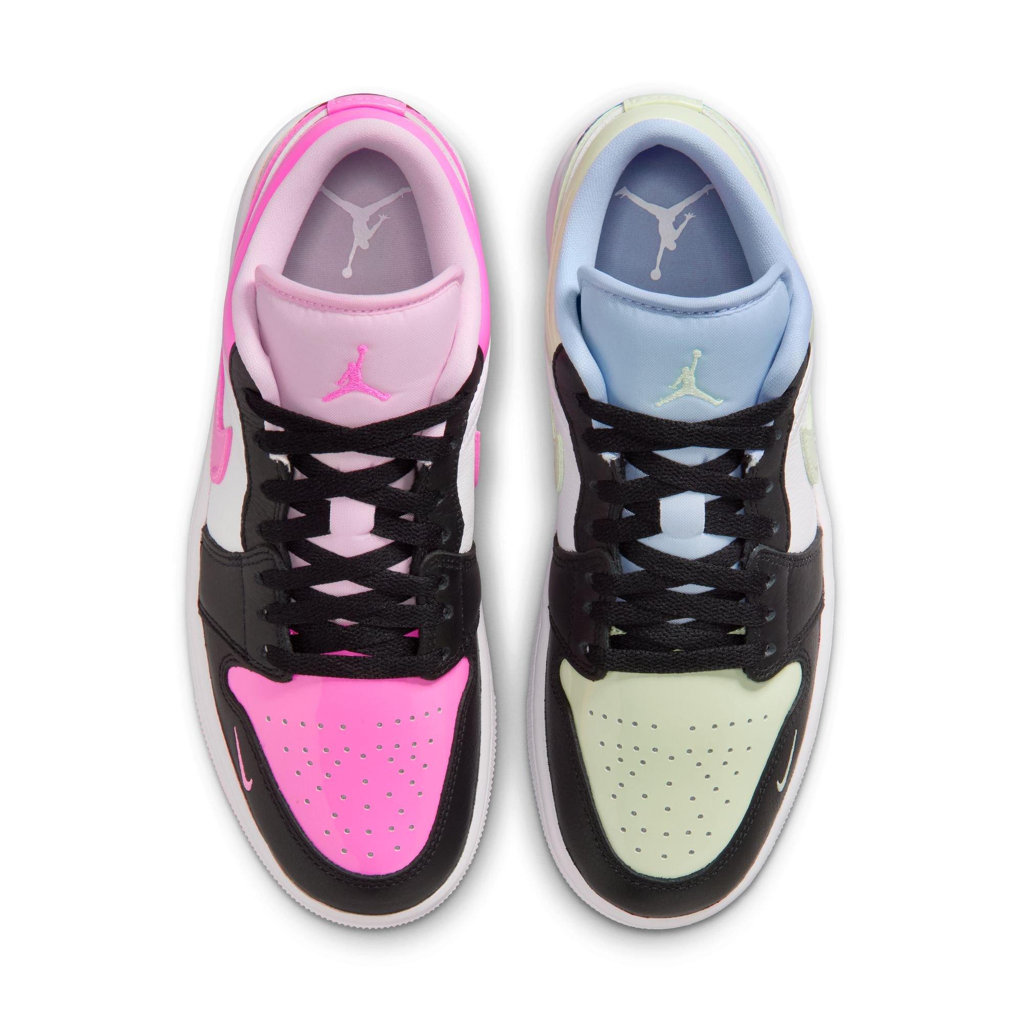 Jordan 1 Low SE "Black/Pink Spell/White" Women's Shoe - MULTI-COLOR