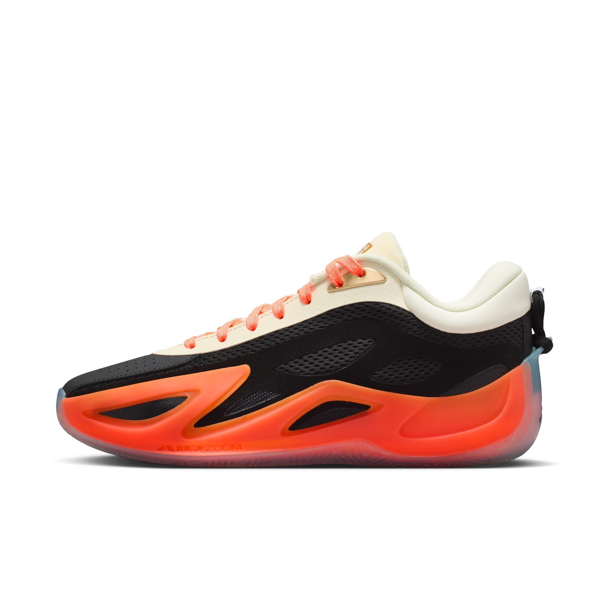 Jordan Heir Series 2 "Birds of Paradise" Women's Basketball Shoe - BLACK/COCONUT MILK/METALLIC GOLD Thumbnail View 1