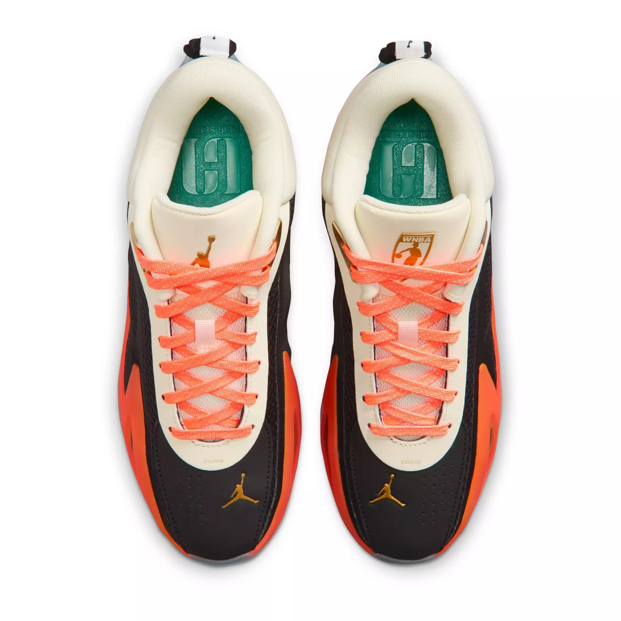 Jordan Heir Series 2 "Birds of Paradise" Women's Basketball Shoe - BLACK/COCONUT MILK/METALLIC GOLD