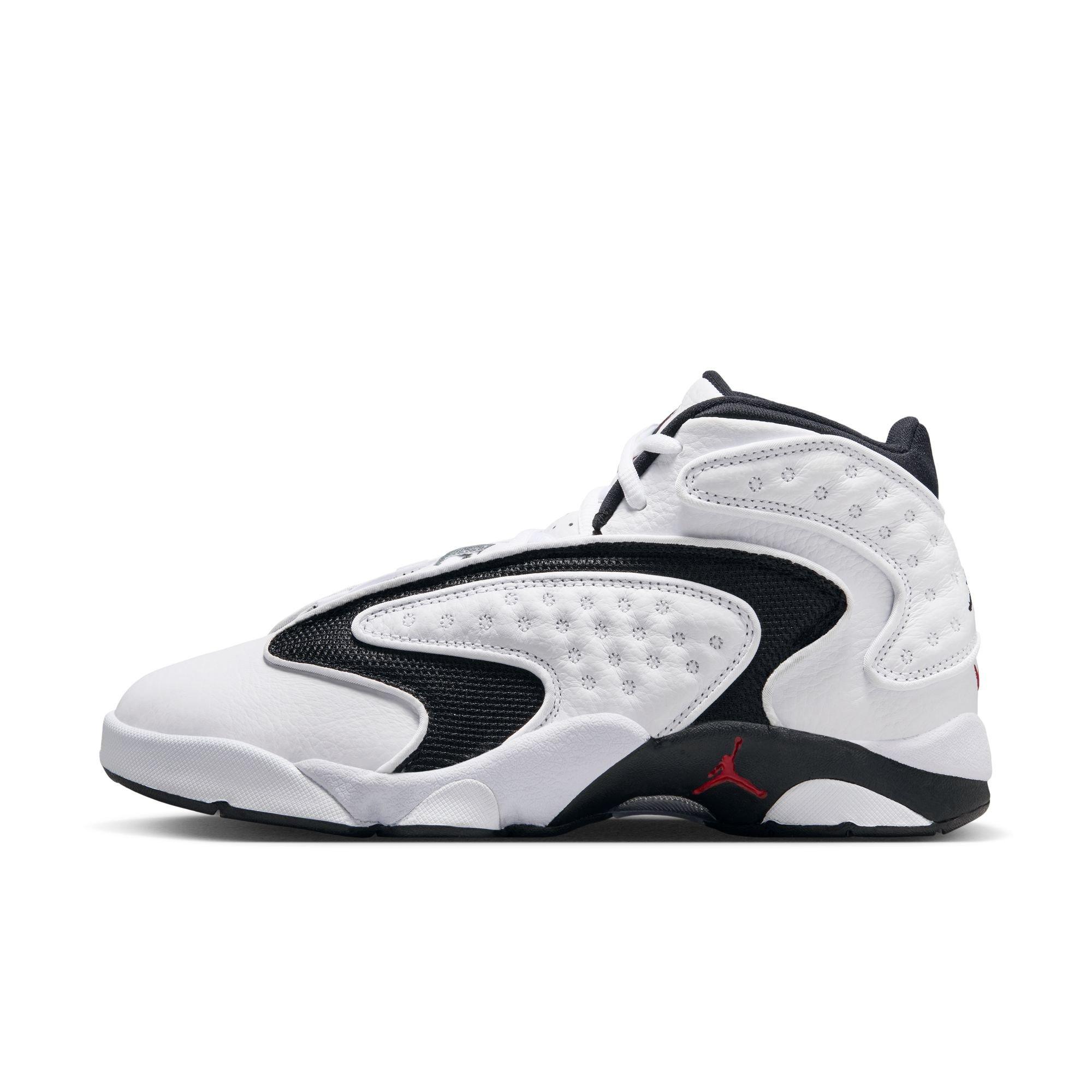 Jordan OG "White/Black/University Red" Women's Shoe - WHITE/BLACK/RED Thumbnail View 3