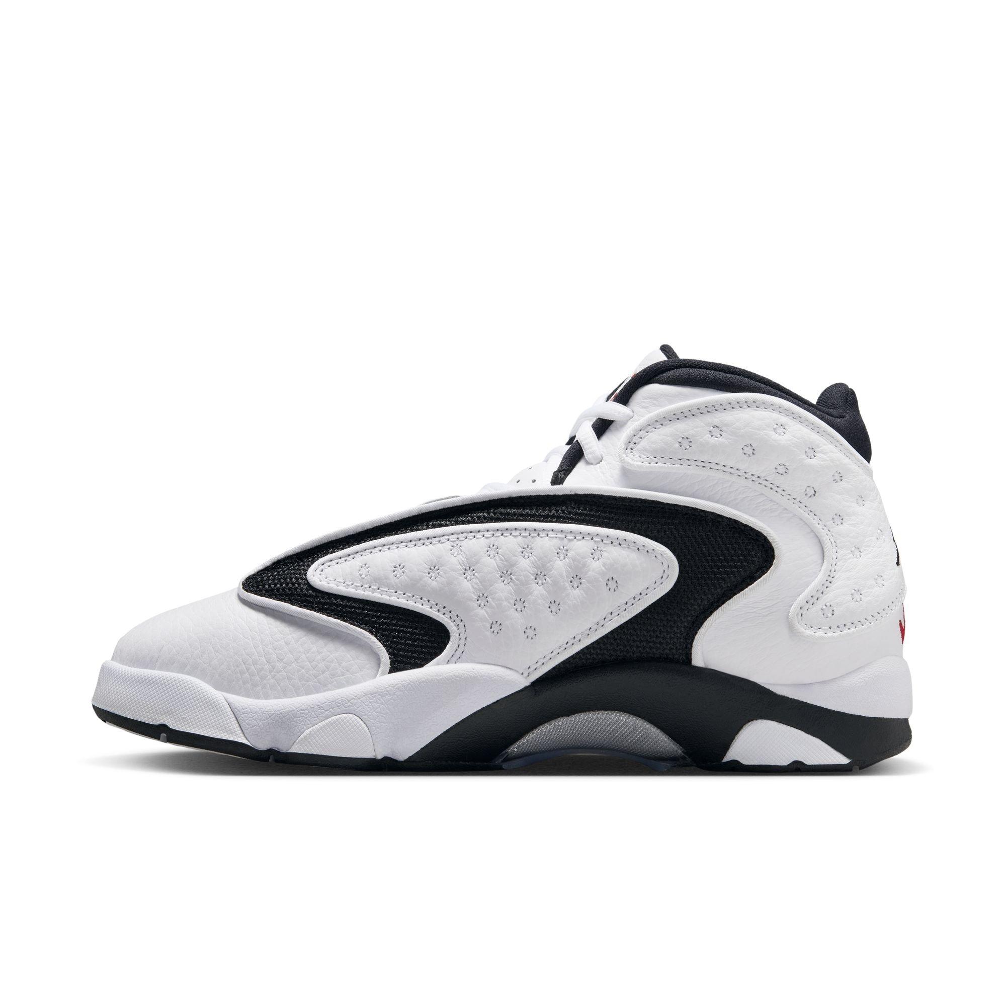 Jordan OG "White/Black/University Red" Women's Shoe - WHITE/BLACK/RED Thumbnail View 4
