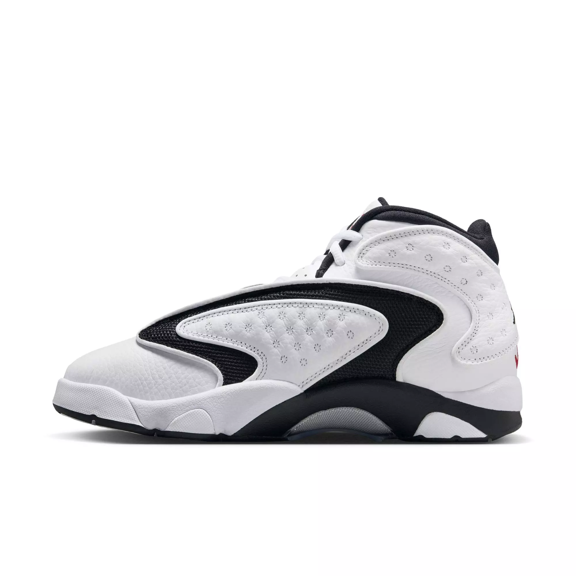 Jordan OG "White/Black/University Red" Women's Shoe - WHITE/BLACK/RED