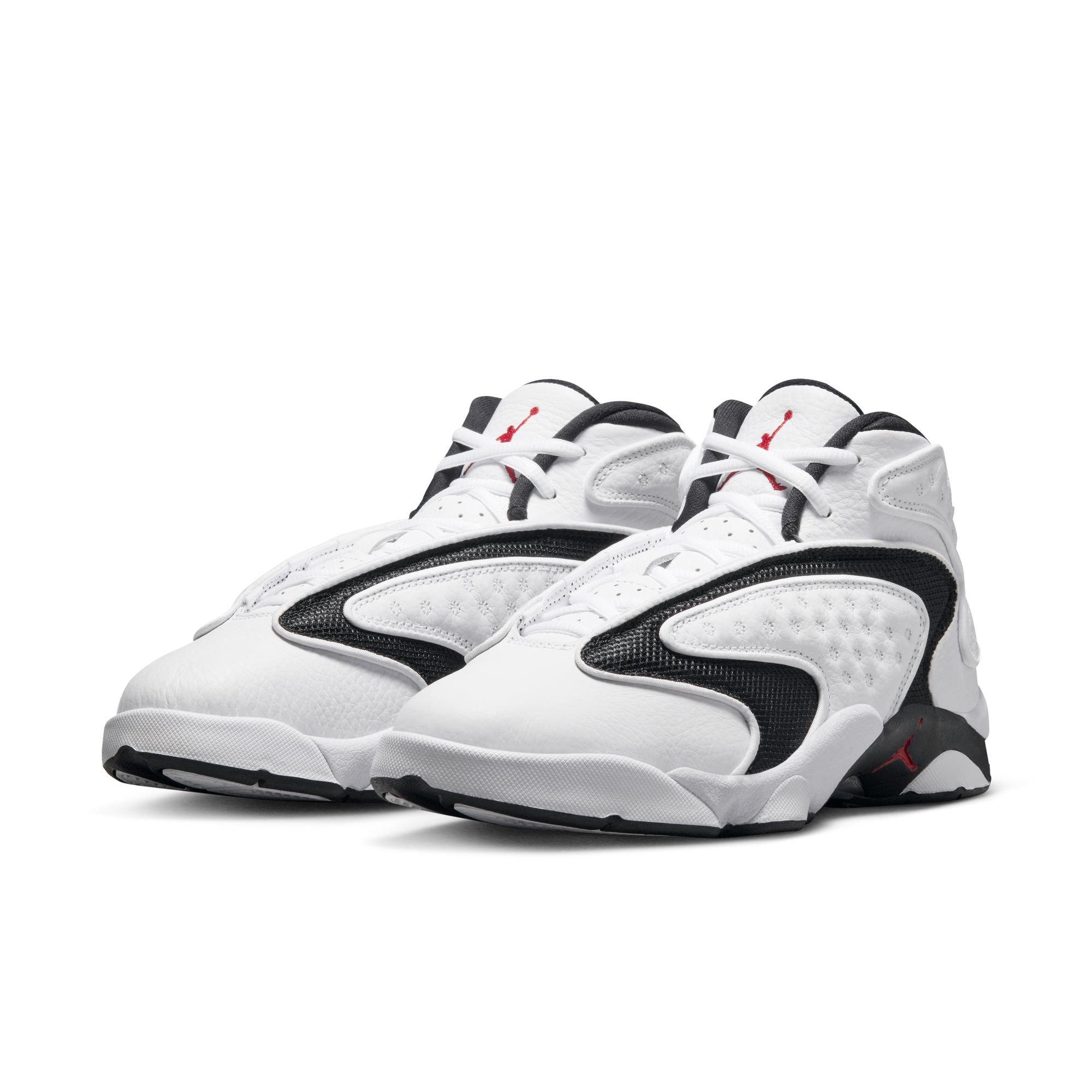 Jordan OG "White/Black/University Red" Women's Shoe - WHITE/BLACK/RED Thumbnail View 5